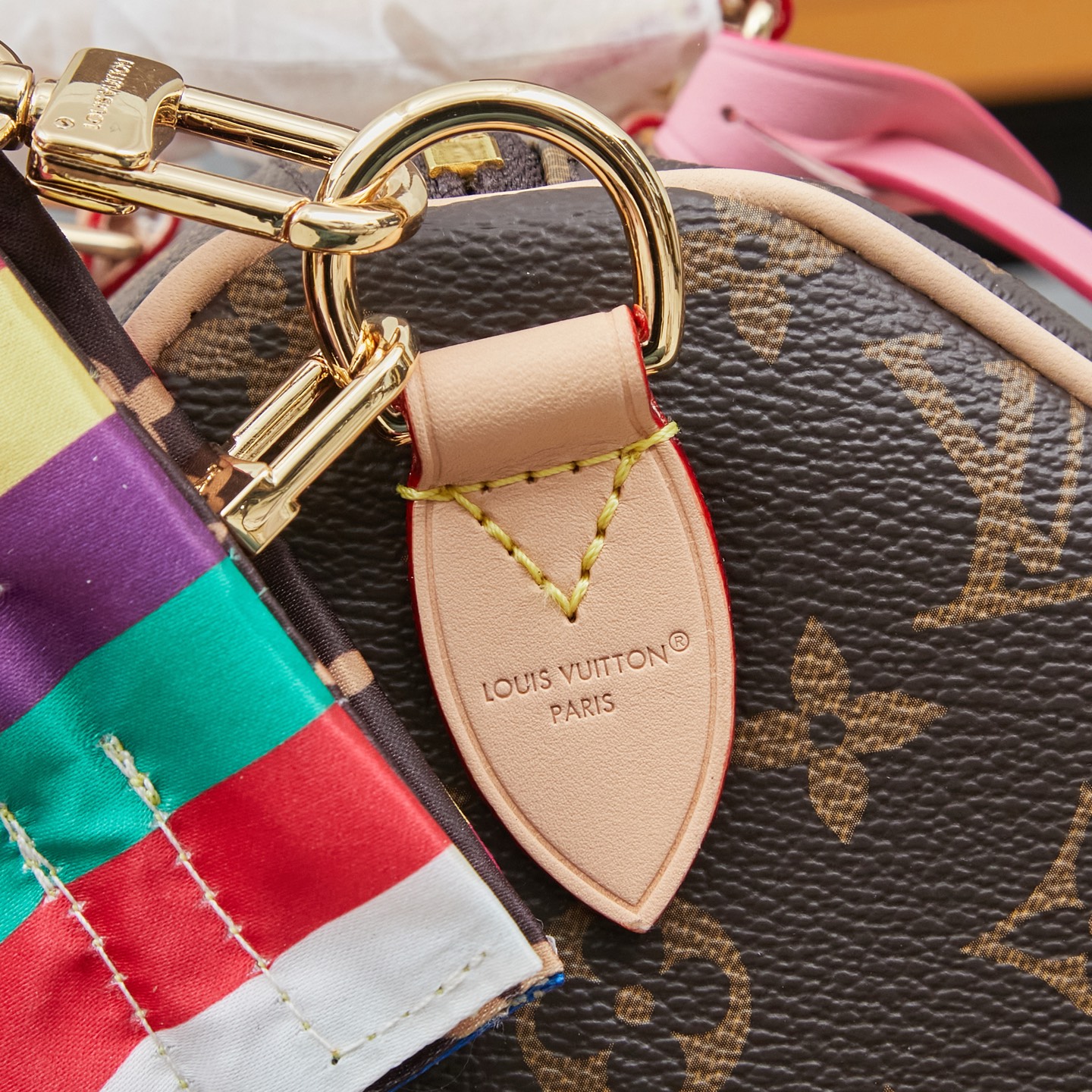 Louis Vuitton Speedy Soft 30 Boho Monogram Handbag - Image 7