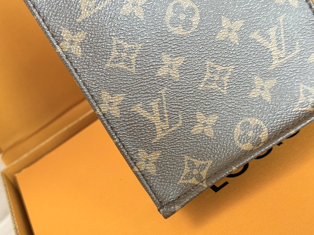 Louis Vuitton Petit Sac Plat Monogram Canvas Bag - Image 7
