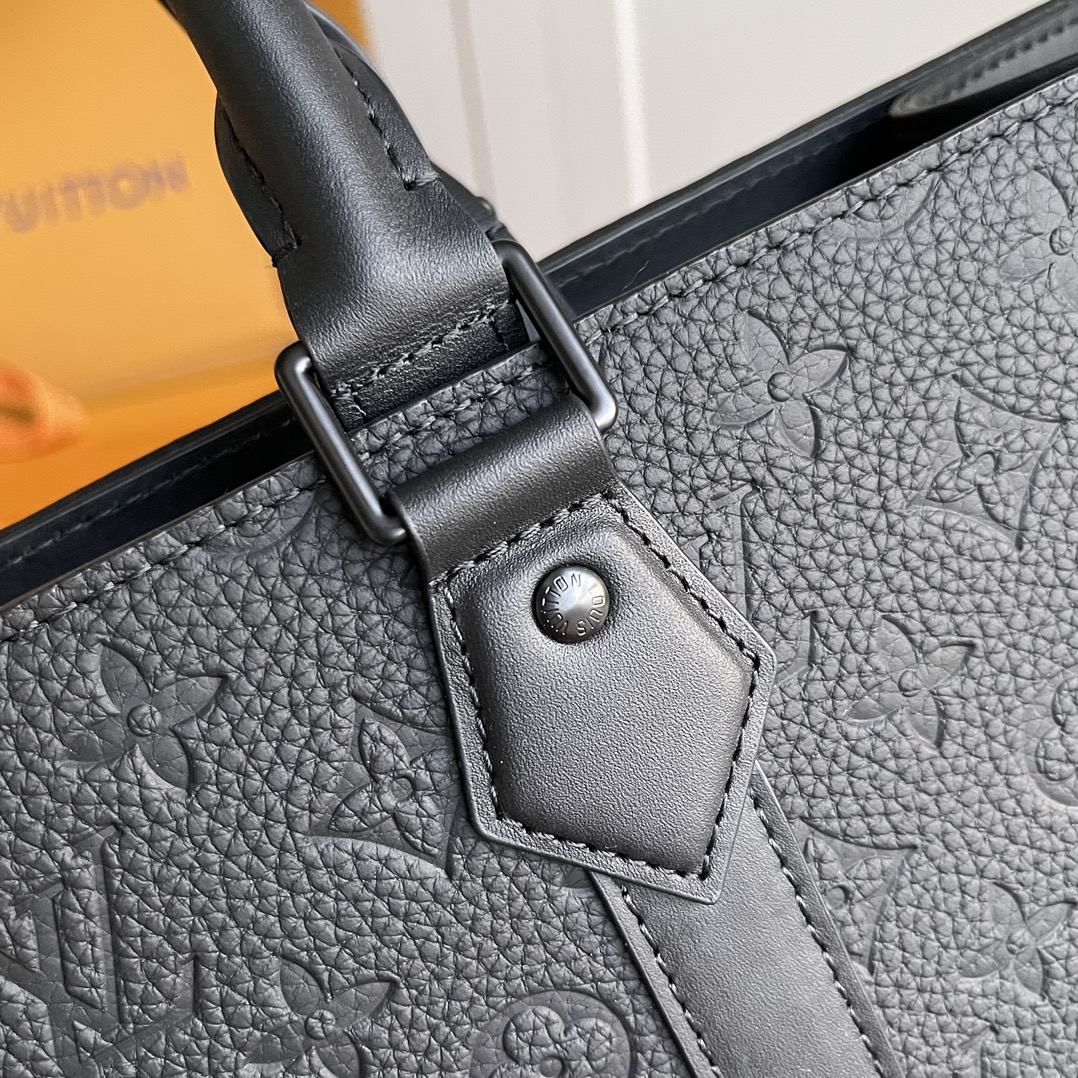 Louis Vuitton Sac Plat 24H Monogram Eclipse Tote Bag - Image 7