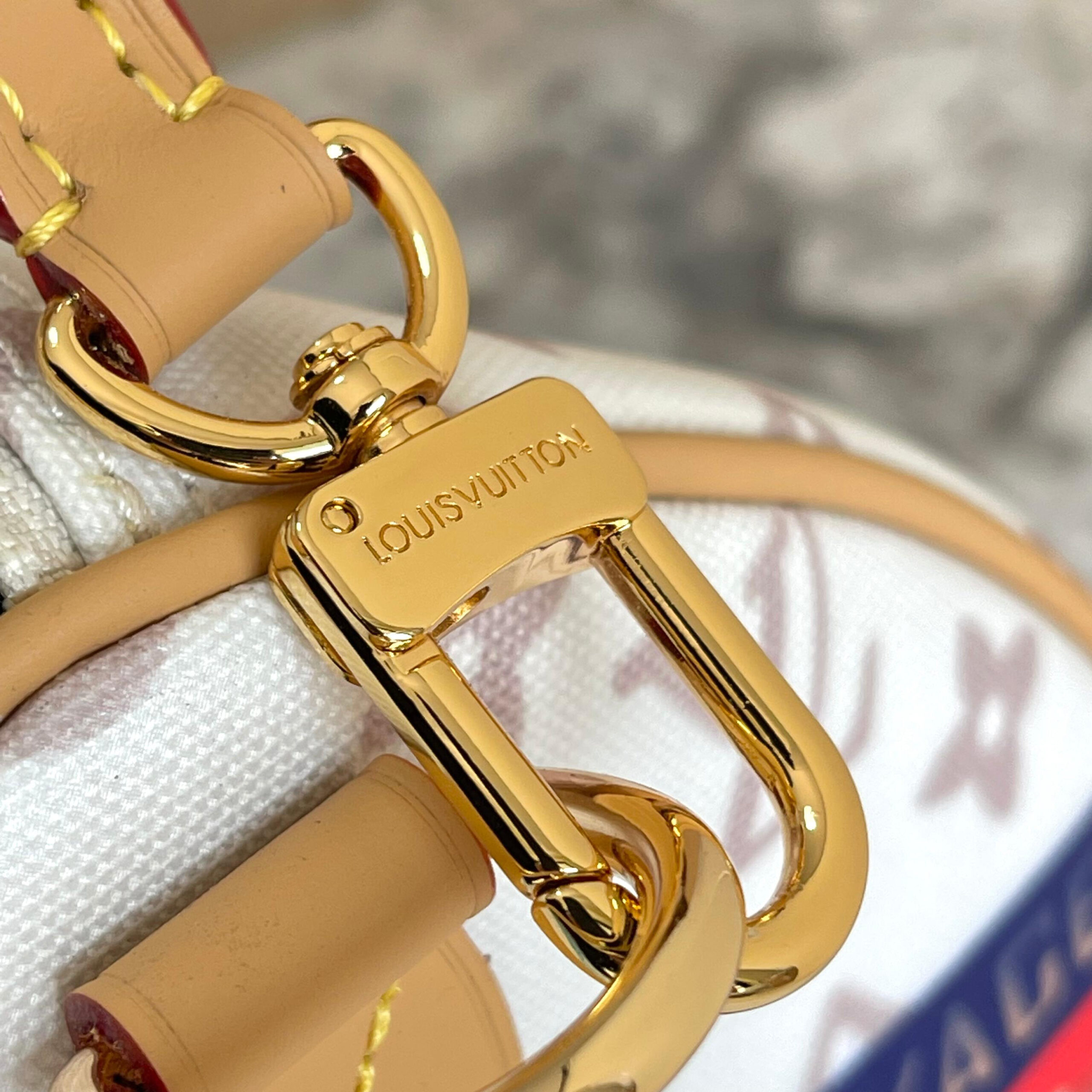 Louis Vuitton Speedy Soft 30 Handbag in Monogram Dune - Image 7