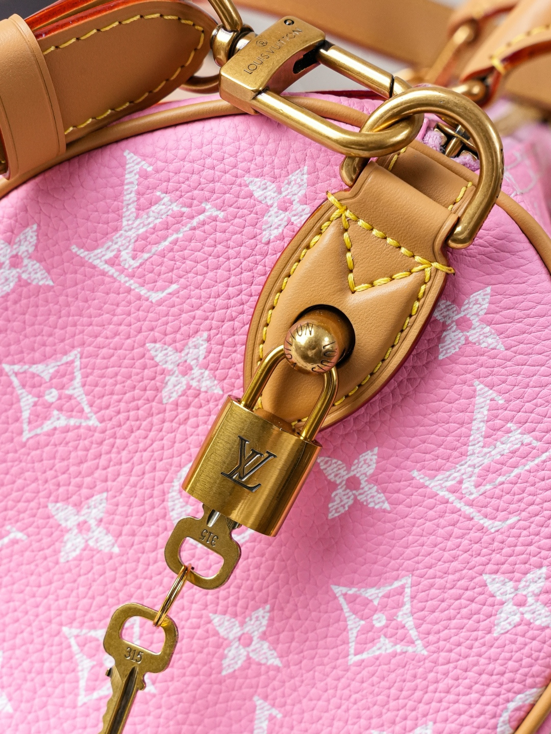 Speedy P9 Bandoulière 25 Monogram Leather Handbag - Image 7