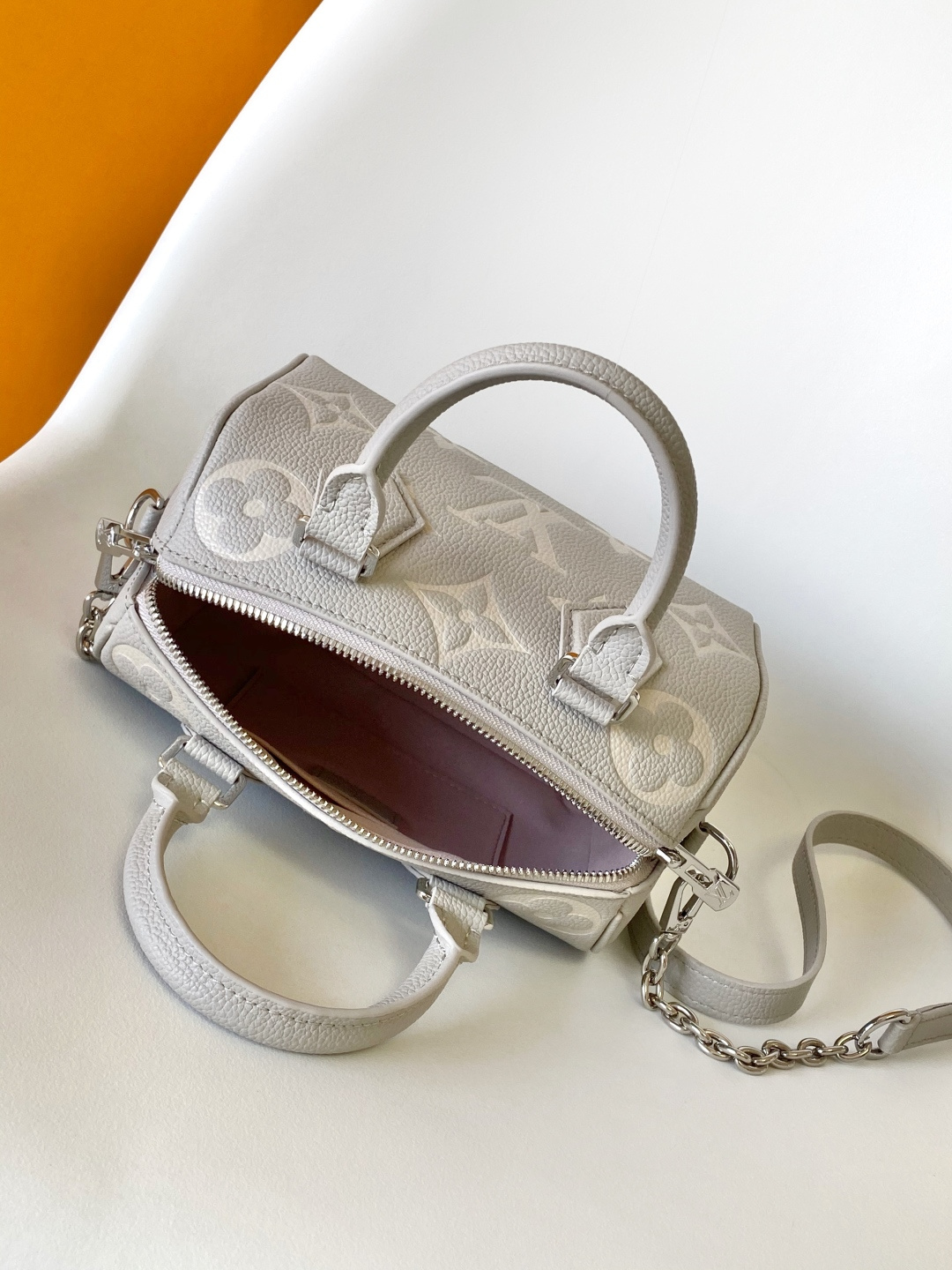 Louis Vuitton Speedy Bandoulière 20 Monogram Empreinte Leather Handbag - Image 7