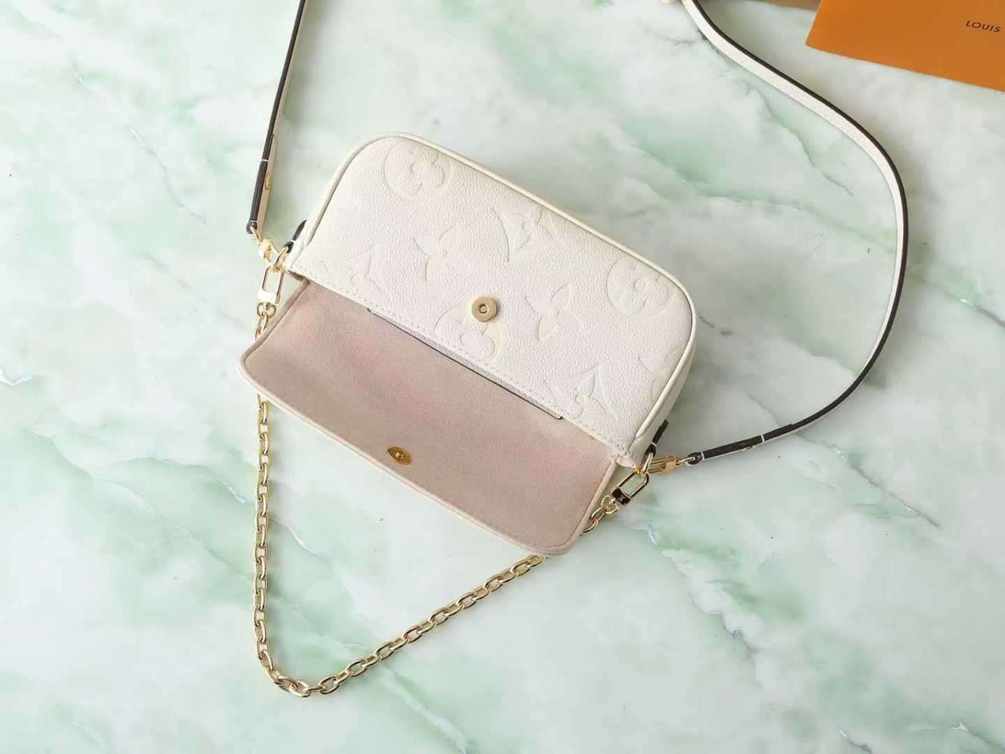 Louis Vuitton Wallet On Chain Ivy Monogram Crossbody Bag - Image 7