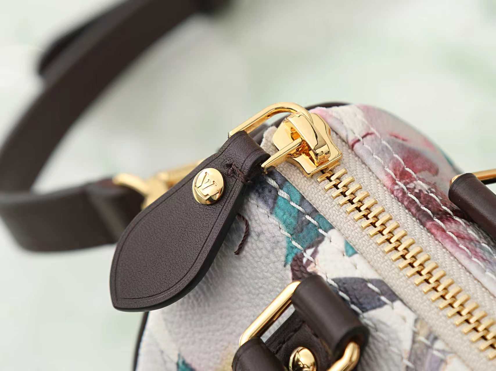 Louis Vuitton Nano Speedy Handbag in Monogram Eden - Image 7