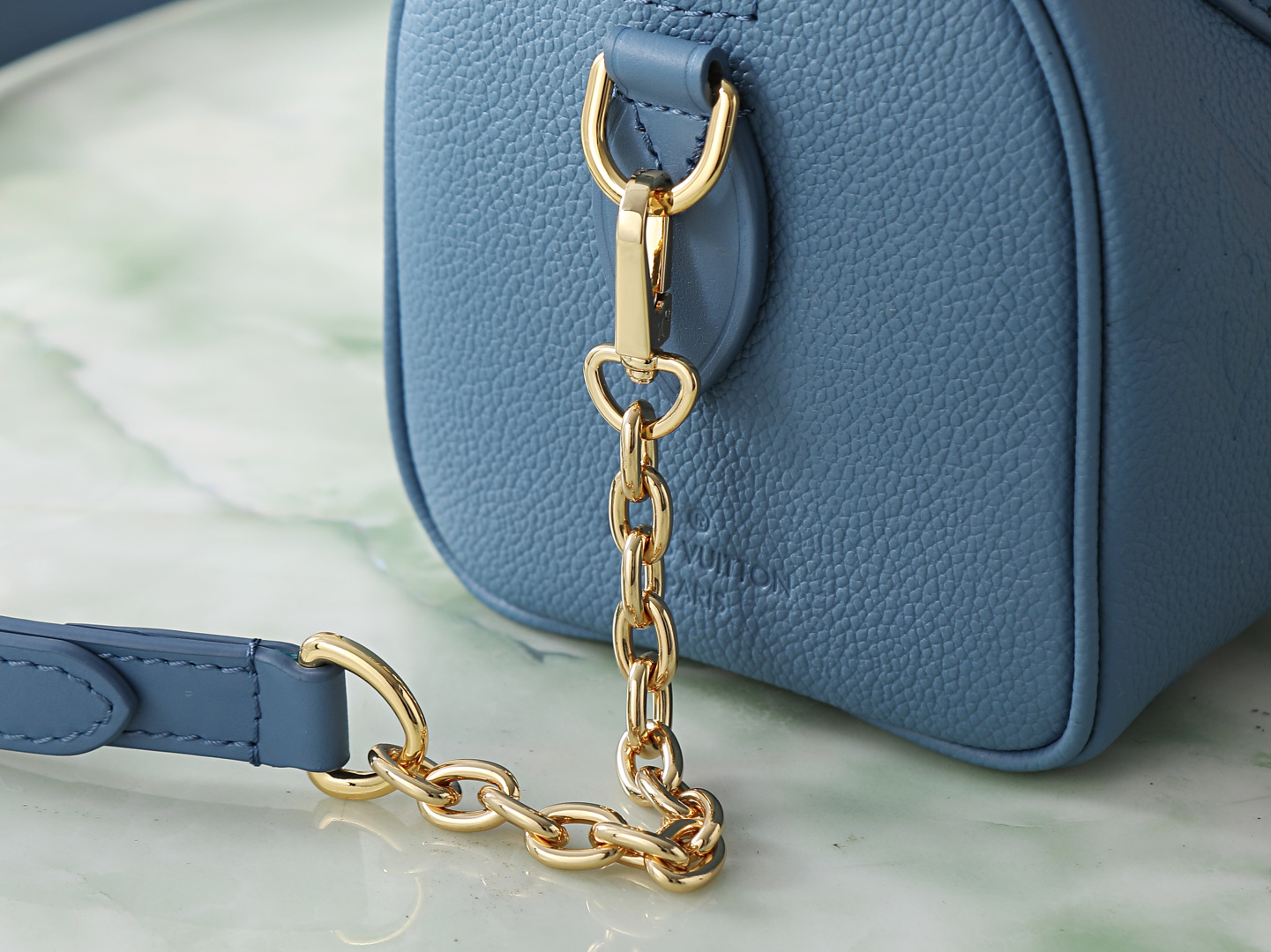 Louis Vuitton Speedy Bandoulière 20 Monogram Empreinte Leather Bag - Image 7