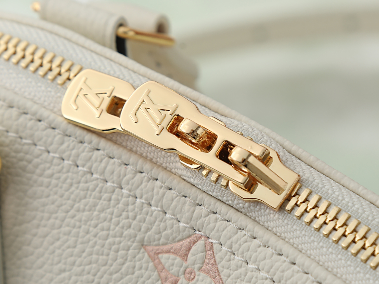 Louis Vuitton Alma BB Handbag in Pink Strawberry Milk Monogram Leather - Image 7