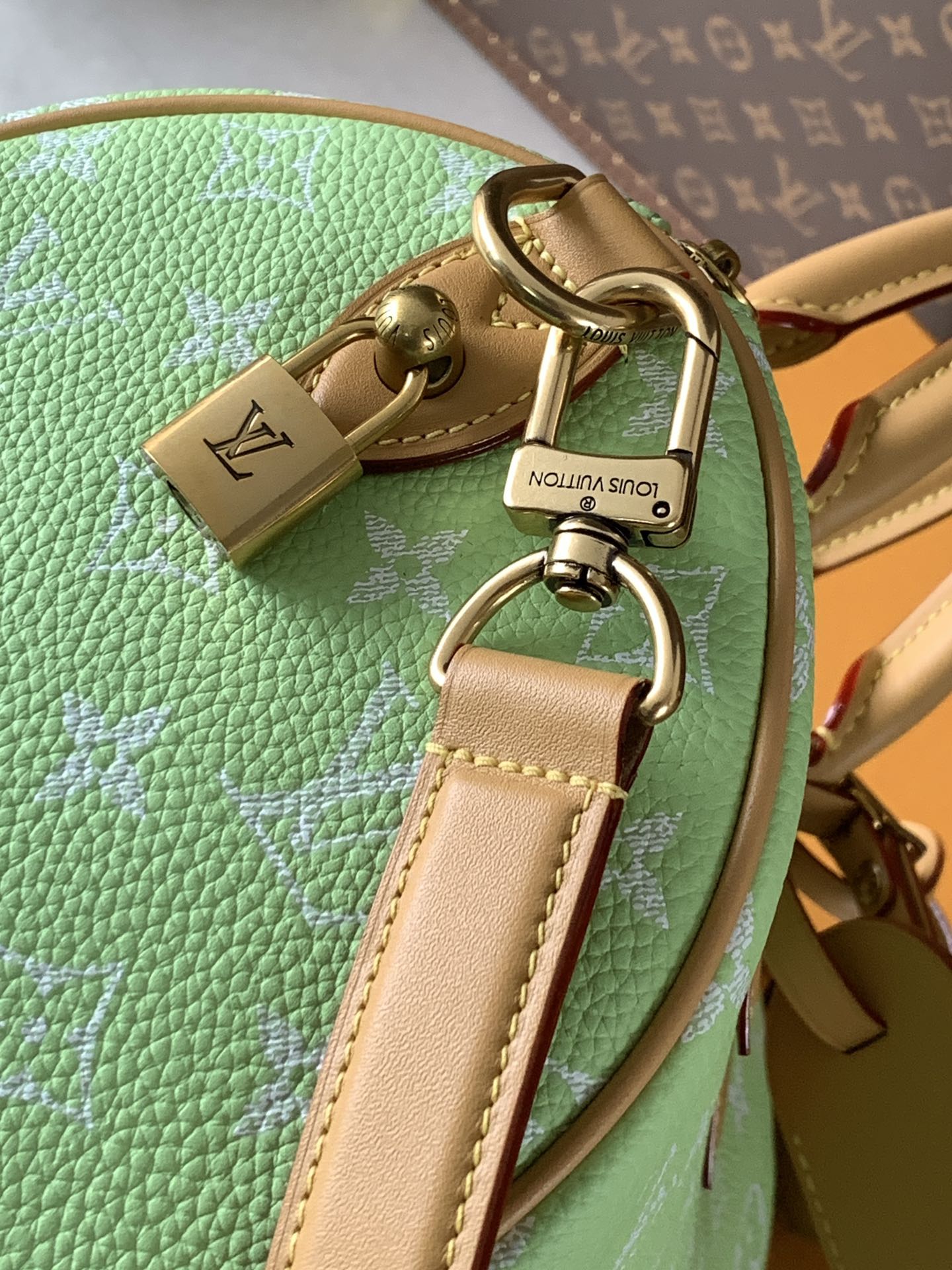 Louis Vuitton Speedy P9 Bandouliere 30 Monogram Leather Handbag - Image 7