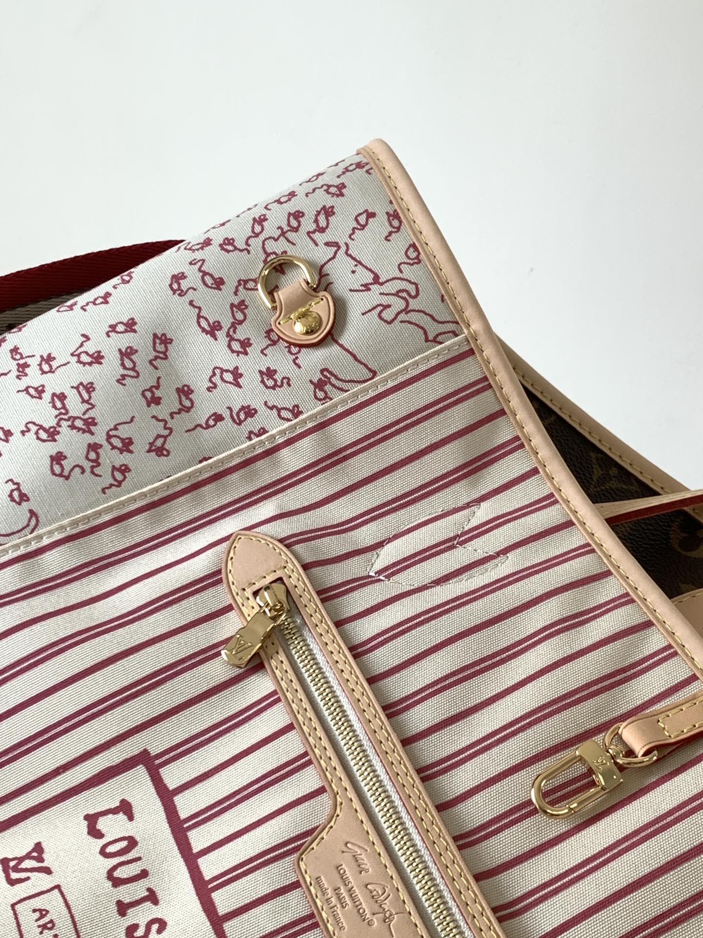 Neverfull Bandoulière Inside Out GM Monogram Tote Bag - Image 7