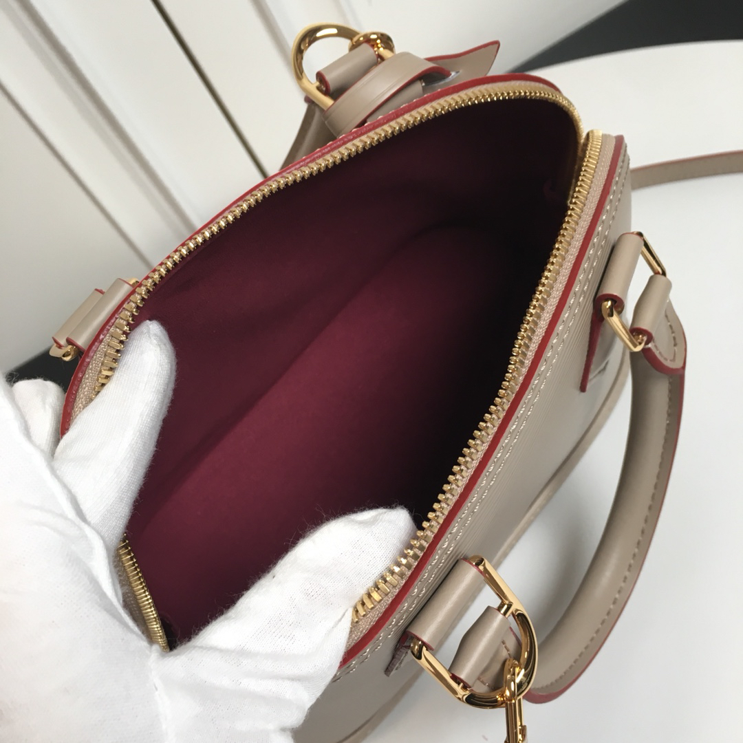 Louis Vuitton Alma BB Epi Leather Handbag - Image 7