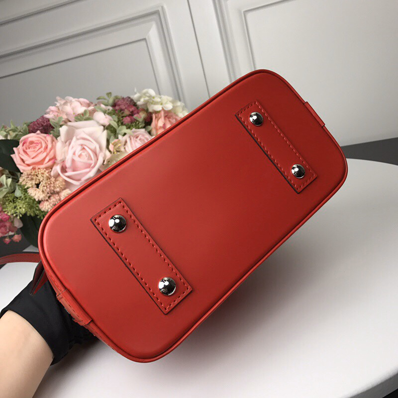 Louis Vuitton Alma BB Handbag in Red - Image 7