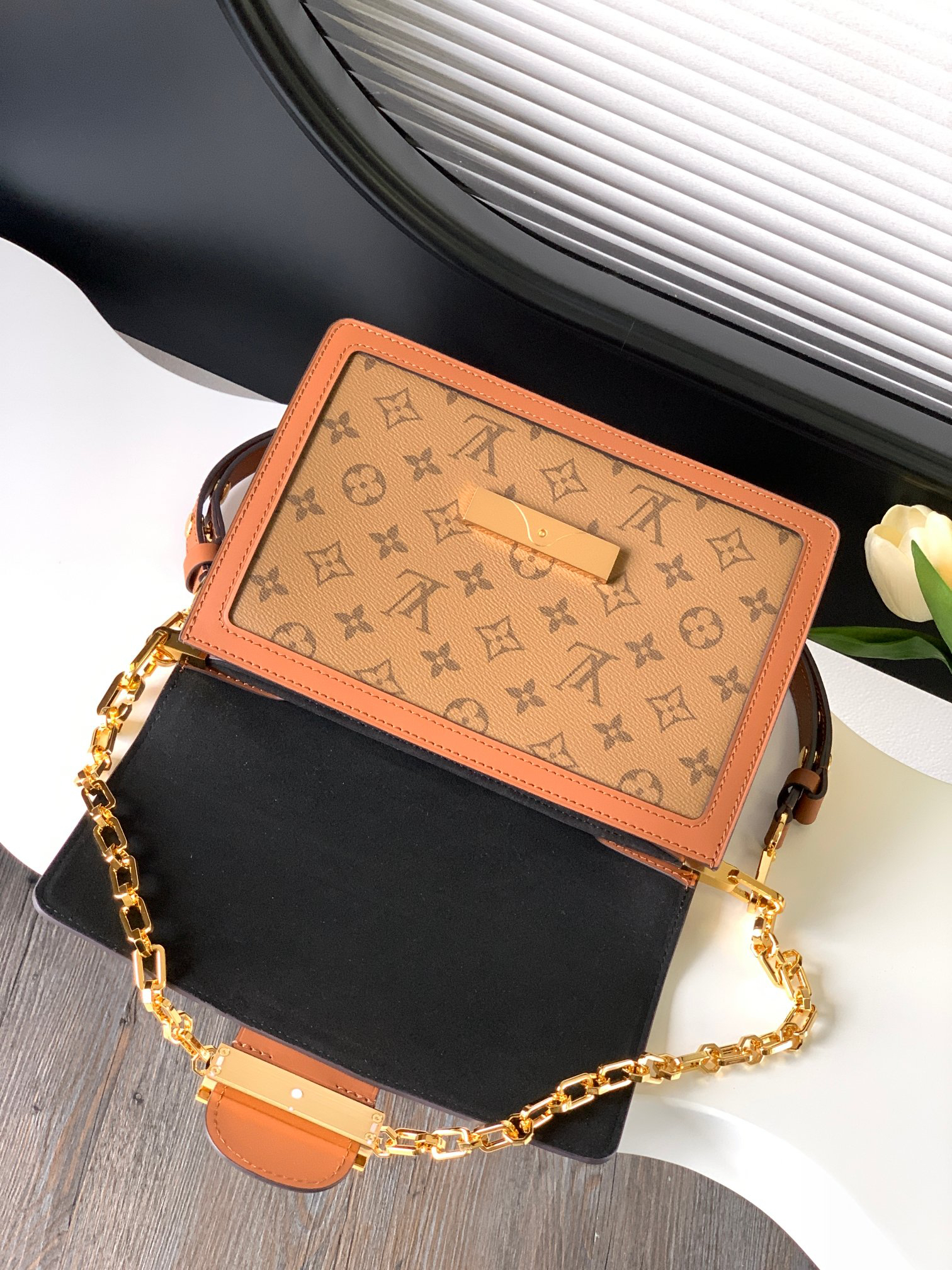 Louis Vuitton Dauphine Medium Crossbody Bag - Image 7