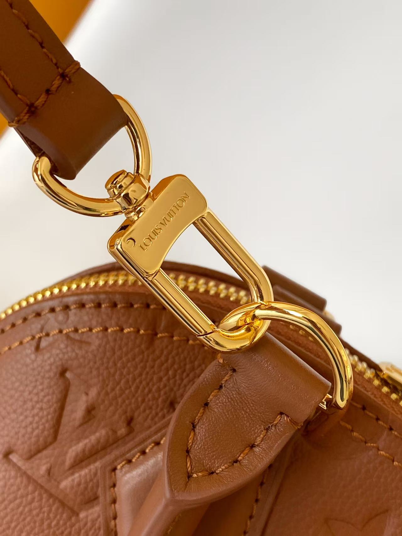 Louis Vuitton Alma BB Handbag in Monogram Empreinte Leather - Image 7