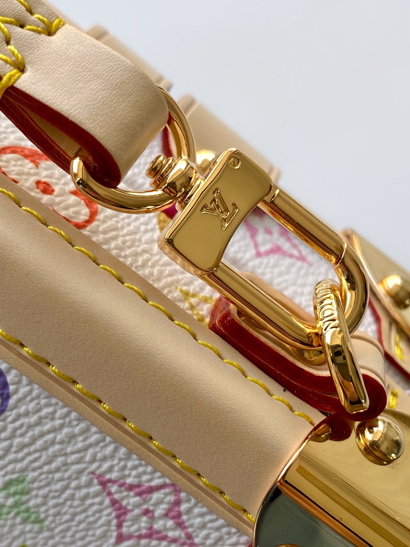 Louis Vuitton Petite Malle Monogram Canvas Hard-Sided Crossbody Bag - Image 7