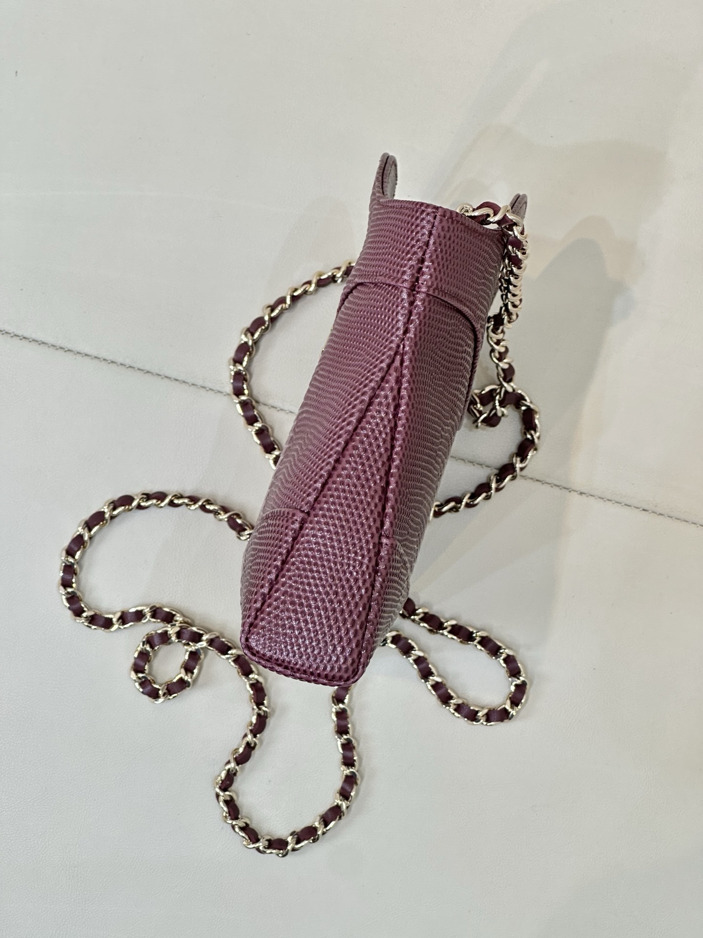 Chanel 31 Nano Crossbody Bag in Textured Calfskin - Image 7