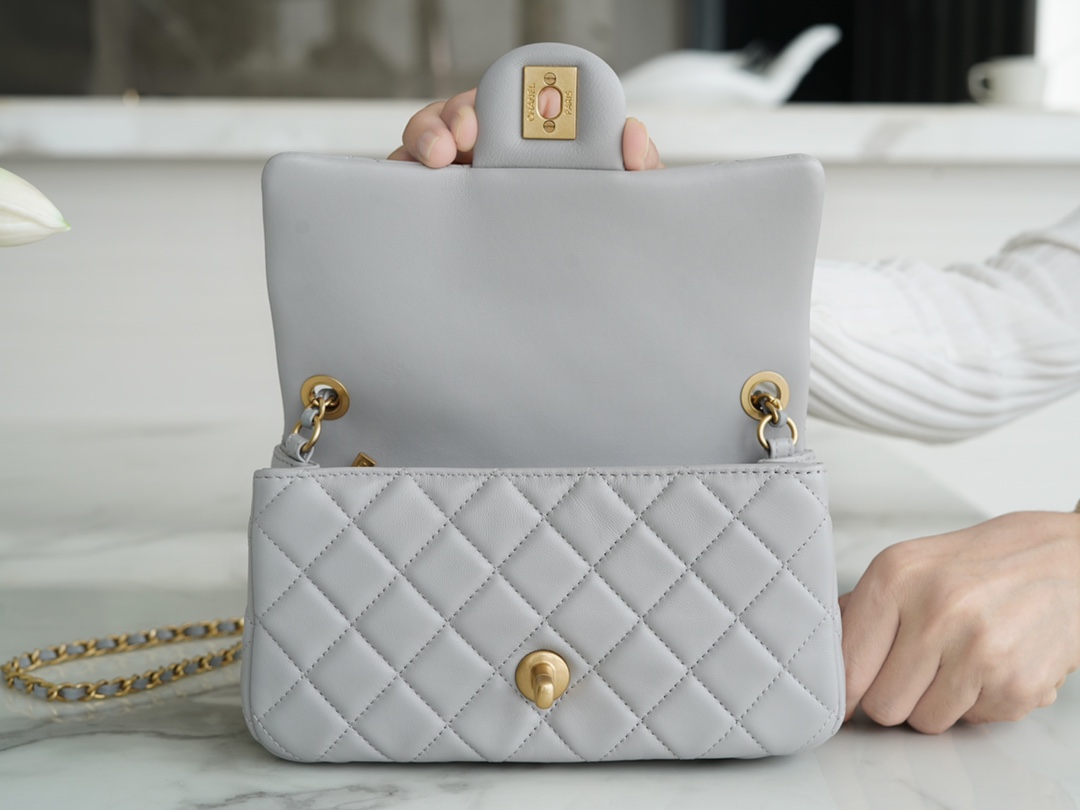 Mini Lambskin Multi-Way Bag - Image 7