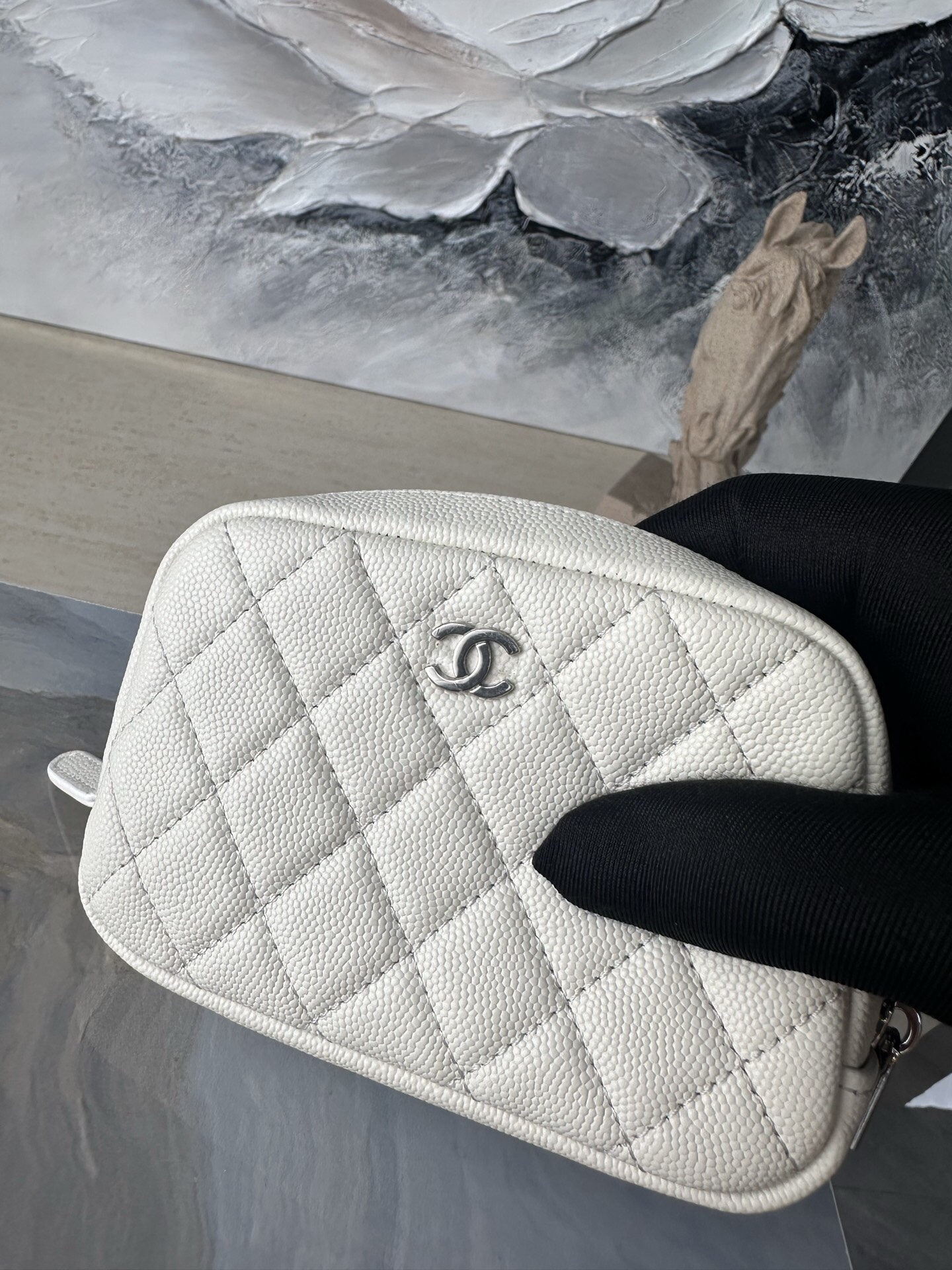 Chanel Mini Bag 31103 White - Image 7