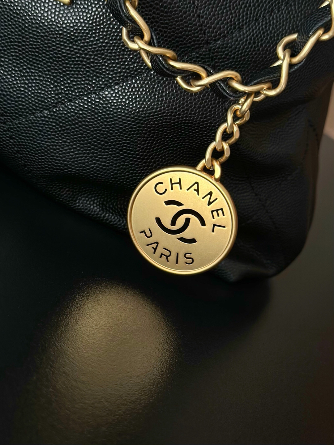Chanel AS3260 Oiled Waxed Calfskin Shoulder Bag - Image 7