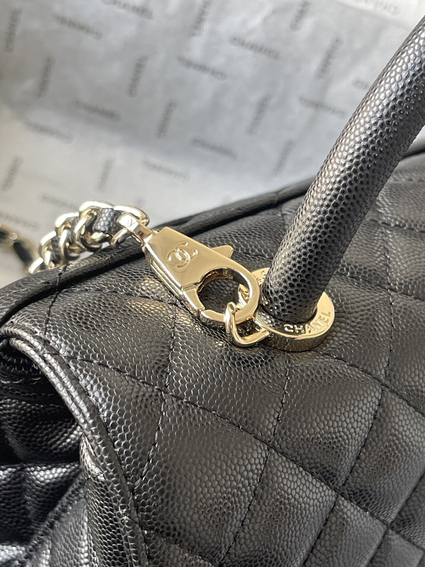 Chanel Coco Handle Mini Flap Top-Handle Bag - Image 7