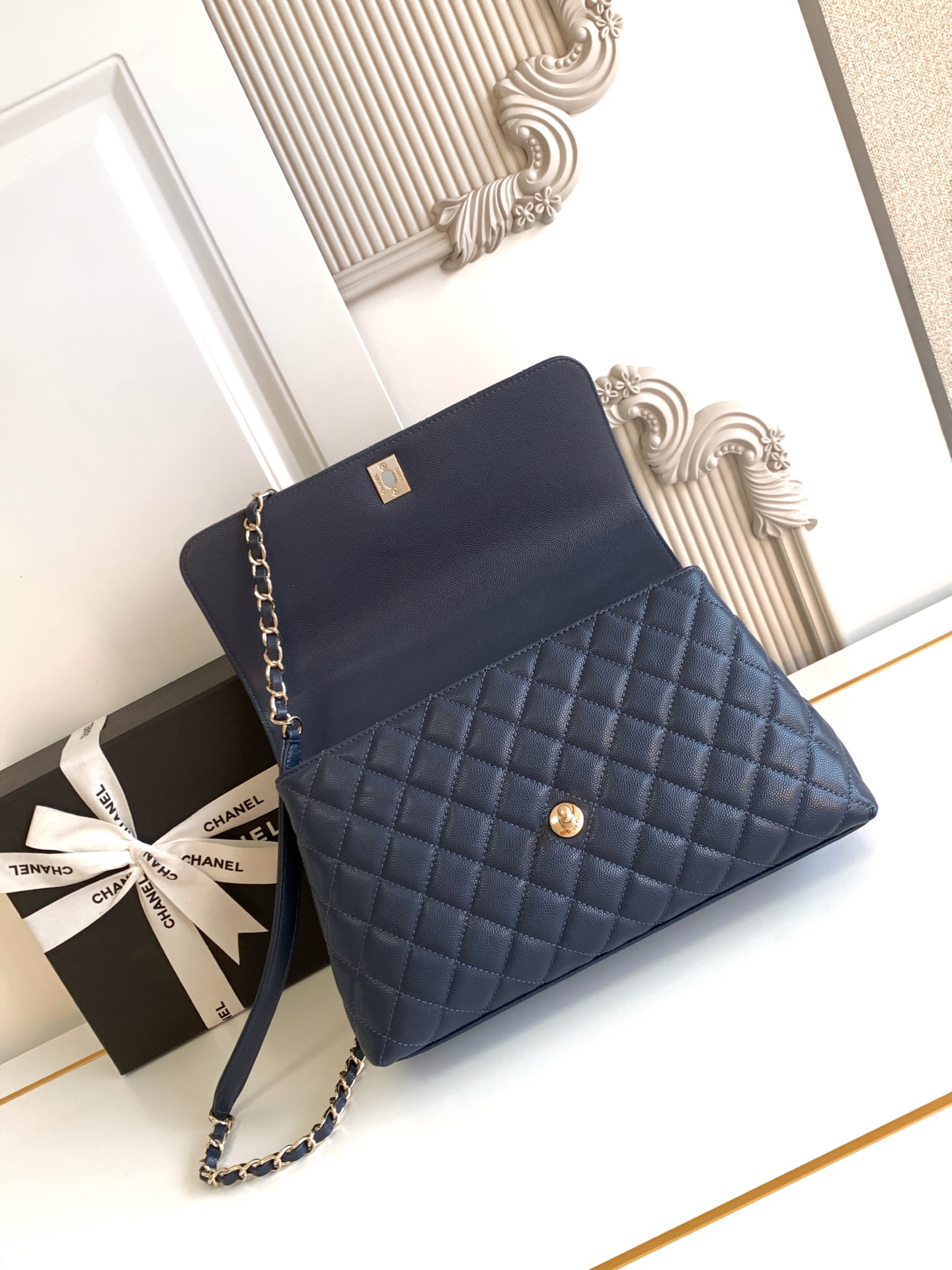 Chanel Coco Handle Mini Top-Handle Handbag - Image 7