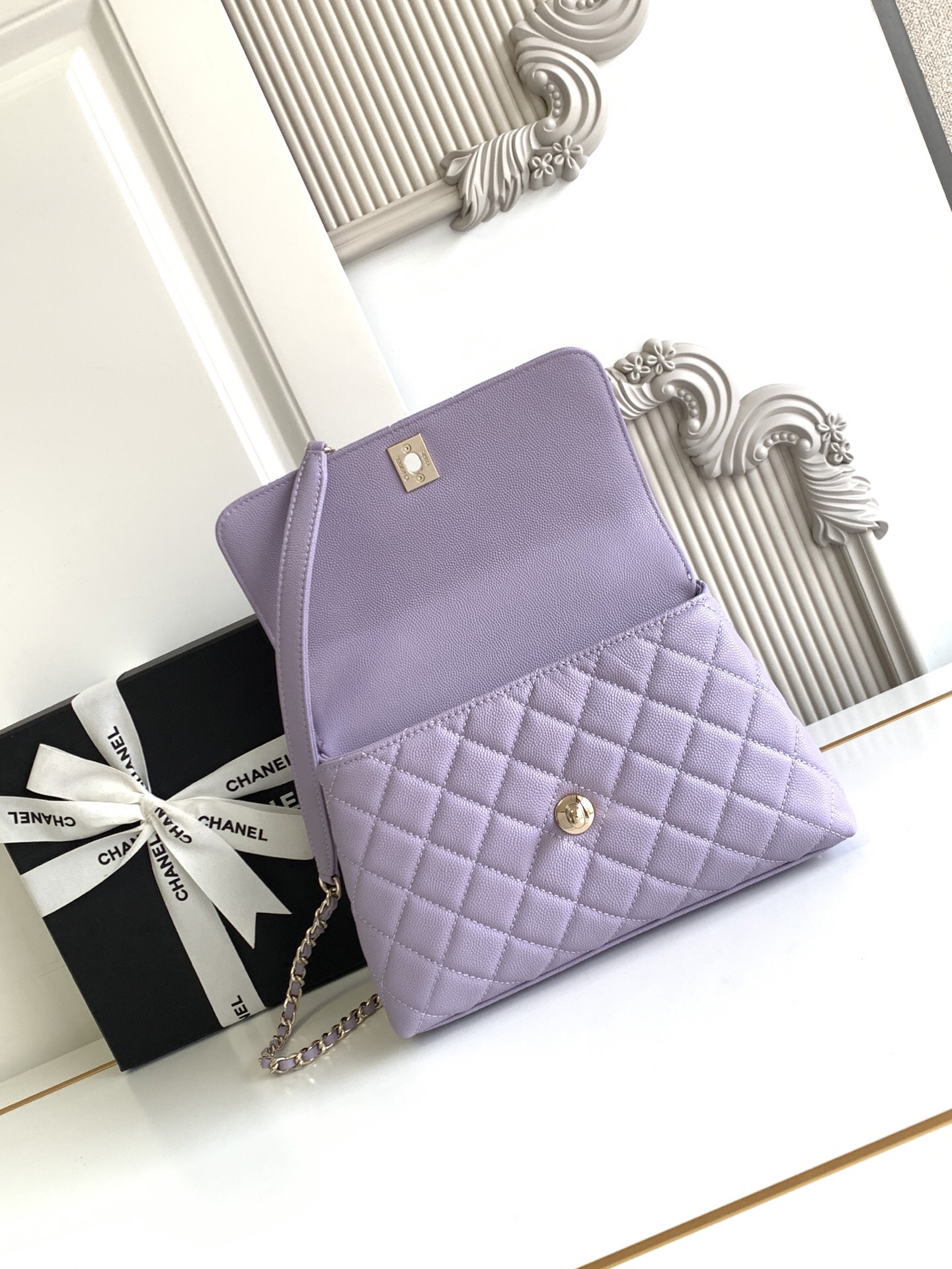 Chanel Coco Handle Top Handle Bag - Image 7
