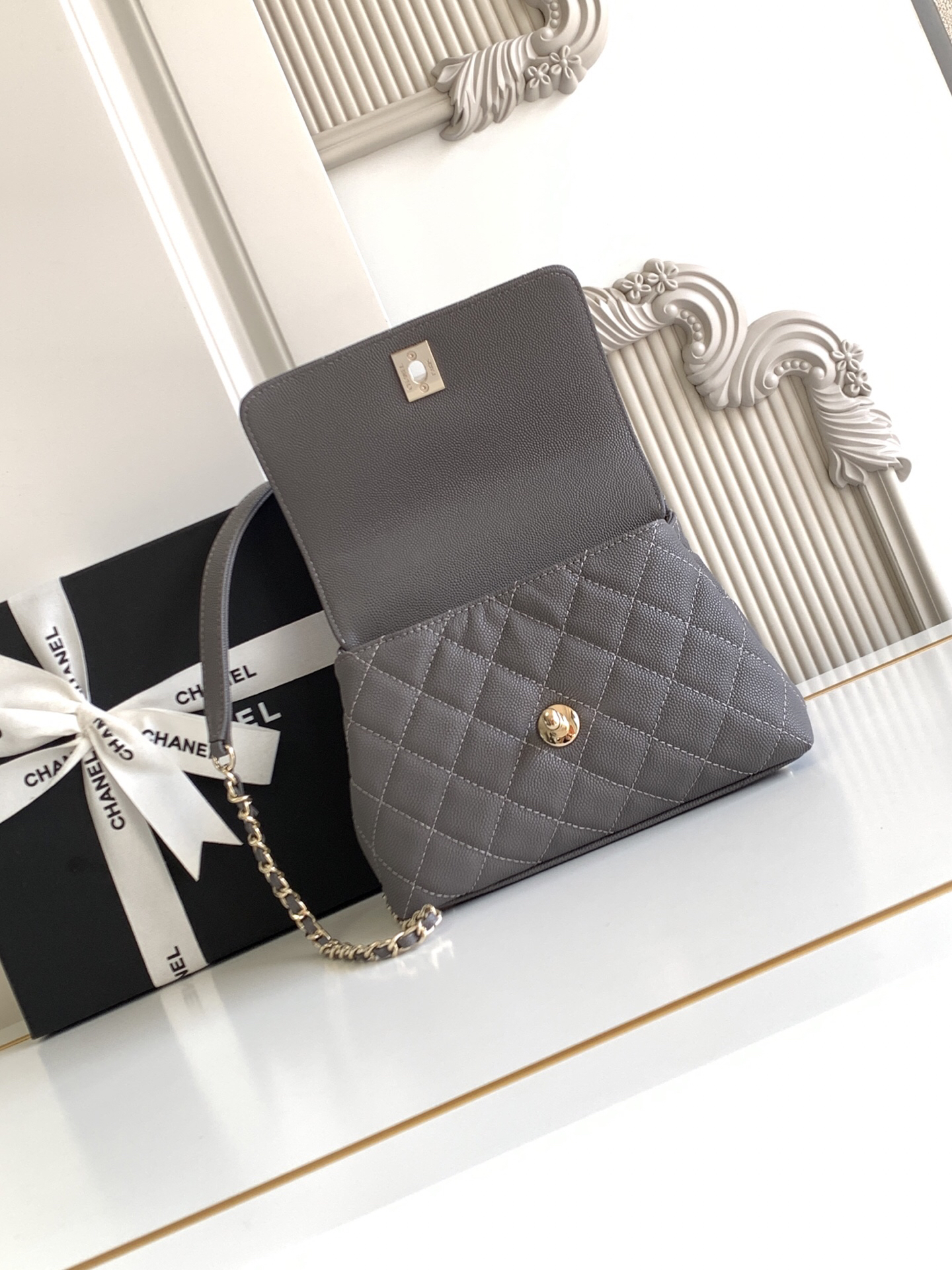 Chanel Coco Handle Mini Top-Handle Handbag - Image 7