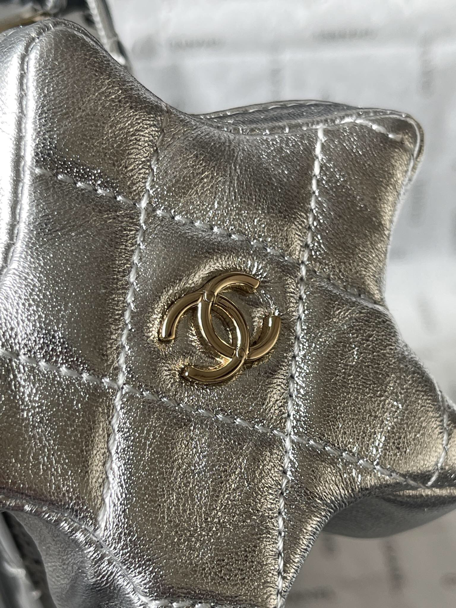 Chanel Star Series Lambskin Crossbody Bag - Image 7
