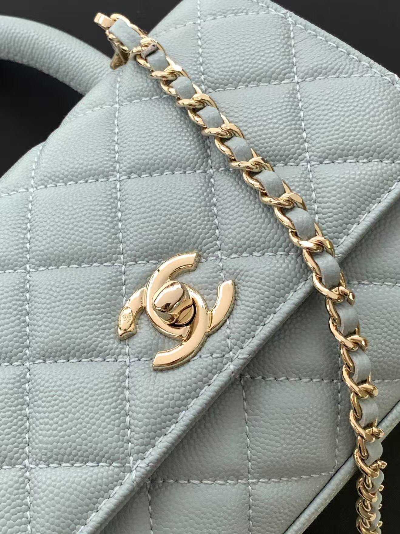 Chanel Coco Handle Mini Handbag AS2215 - Image 7