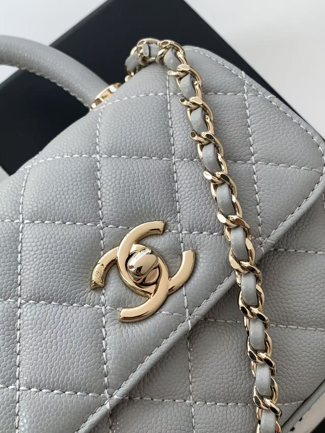 Chanel Coco Handle Classic Top-Handle Handbag - Image 7