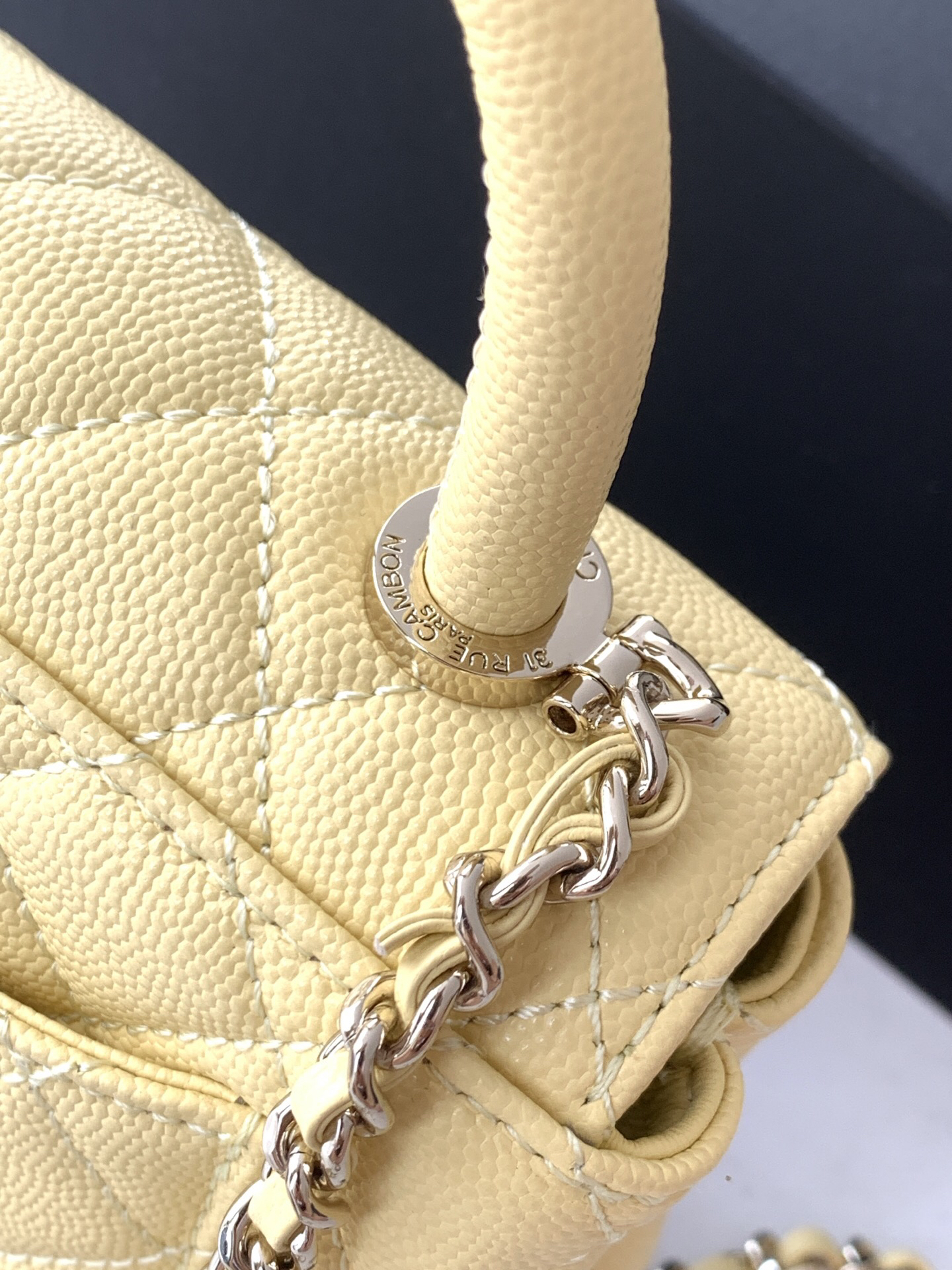 Chanel Coco Handle Classic Top-Handle Handbag - Image 7