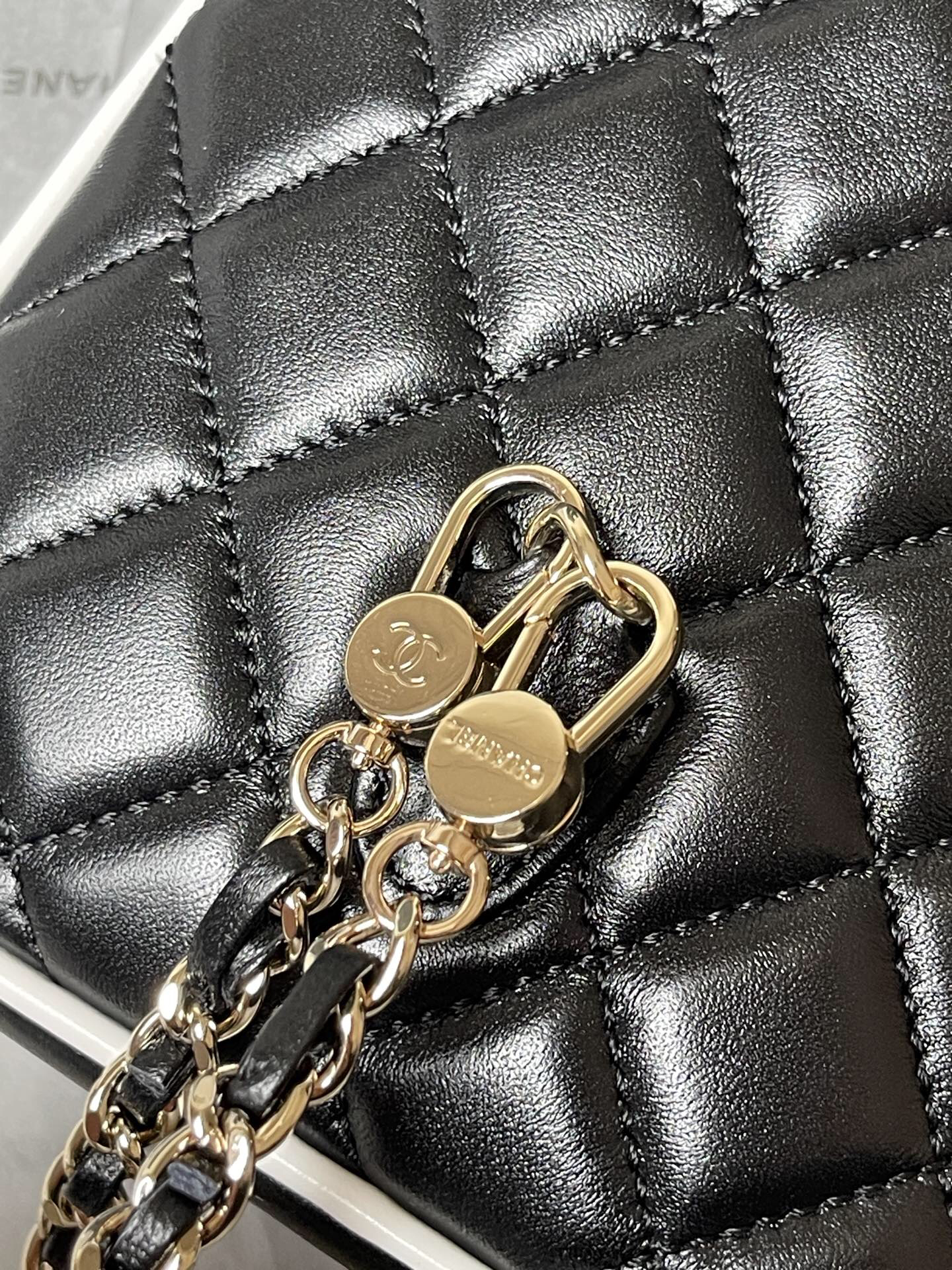 Chanel Black and White Panda Color-Block Backpack - Image 7