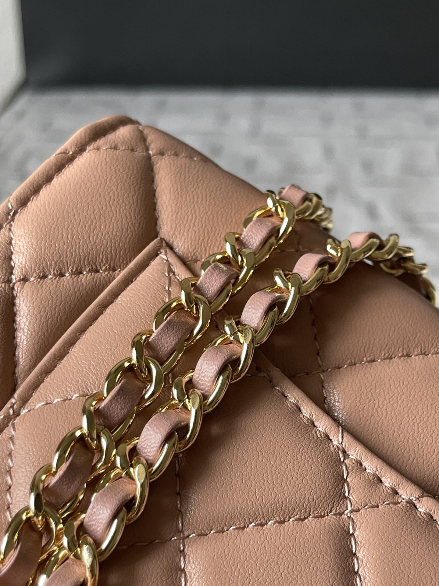 Chanel WOC Series Lambskin Crossbody Bag - Image 7