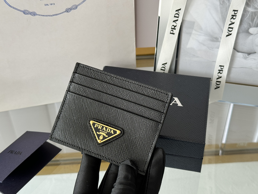 Prada Saffiano Leather Card Holder 2MC223 - Image 7