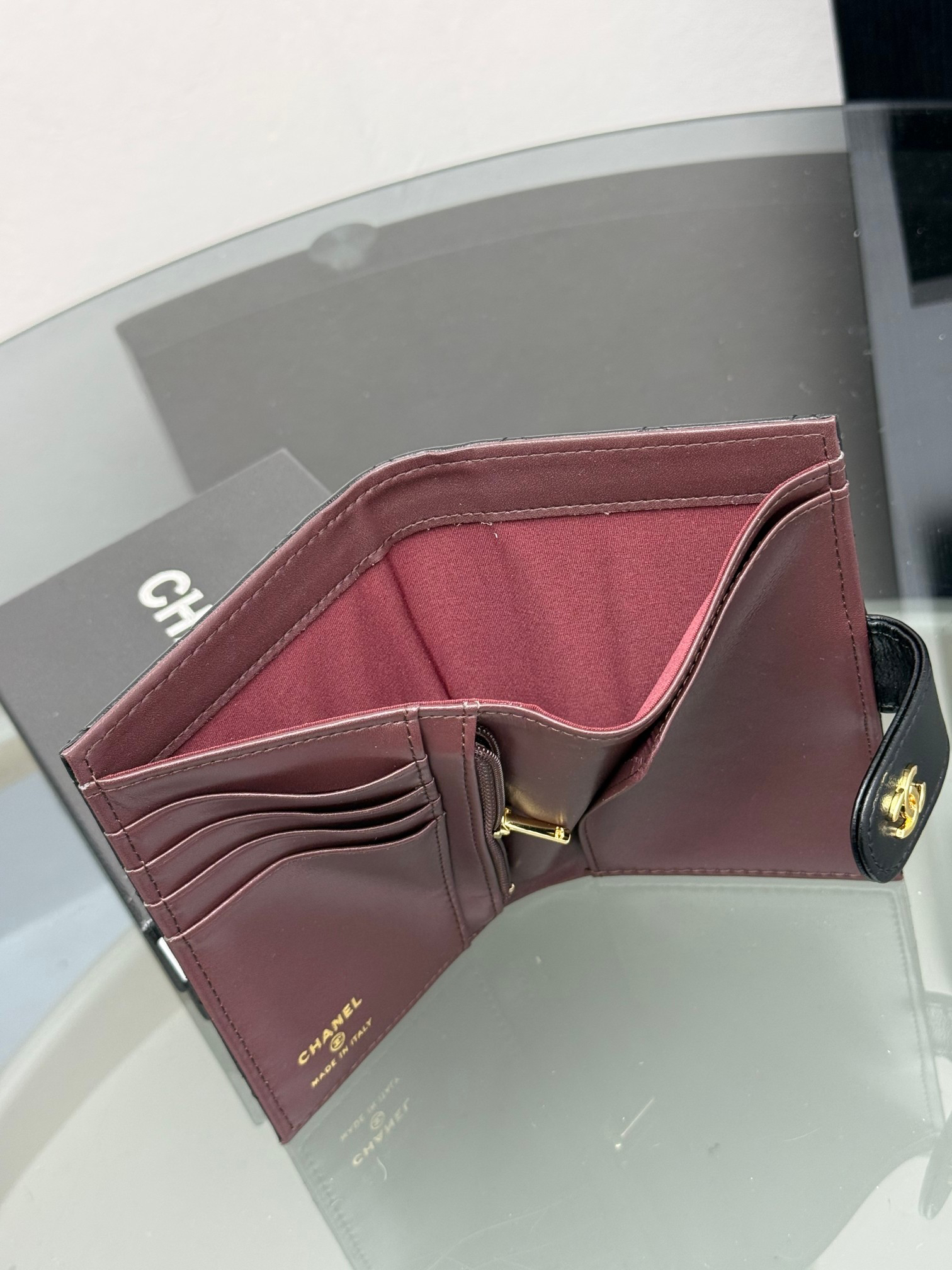 CHANEL Two-in-One Passport Holder - Image 7