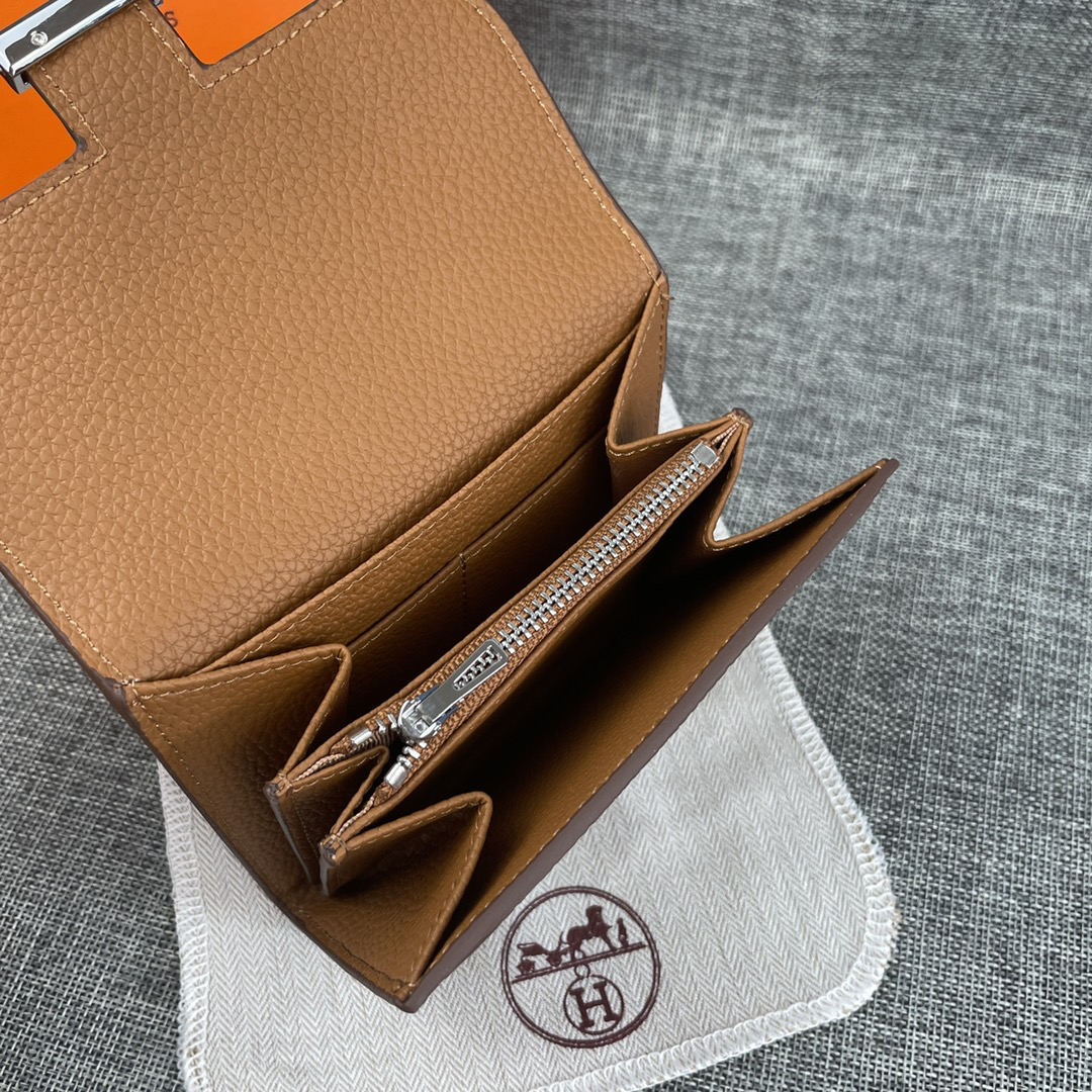 Hermes Constance Togo Leather Wallet - Image 7