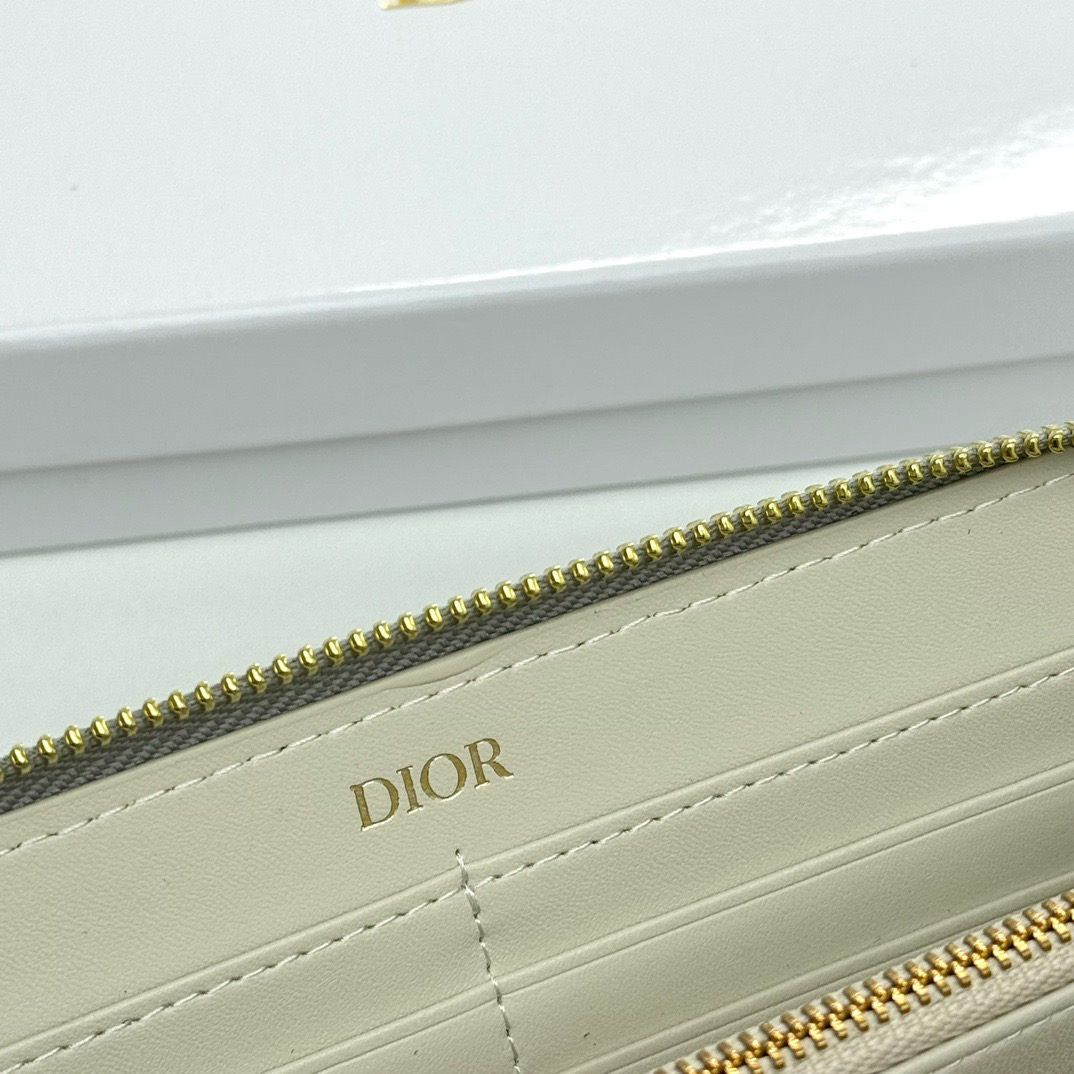 Dior Oblique Long Zipper Wallet - Image 7