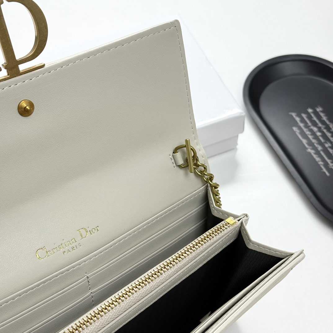 Dior Leather Shoulder Bag 62166 - Image 7