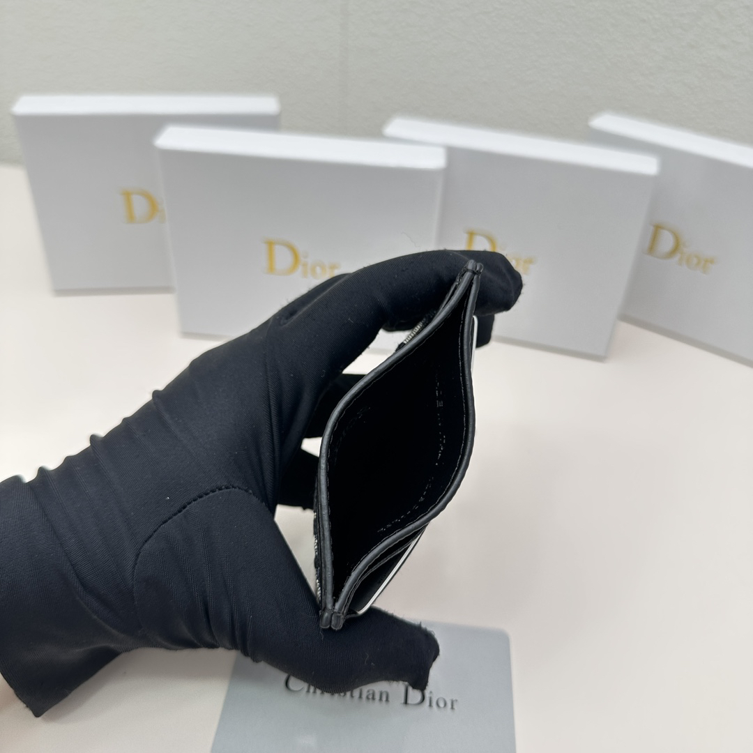 Dior D43 Slim Calfskin Wallet - Image 7