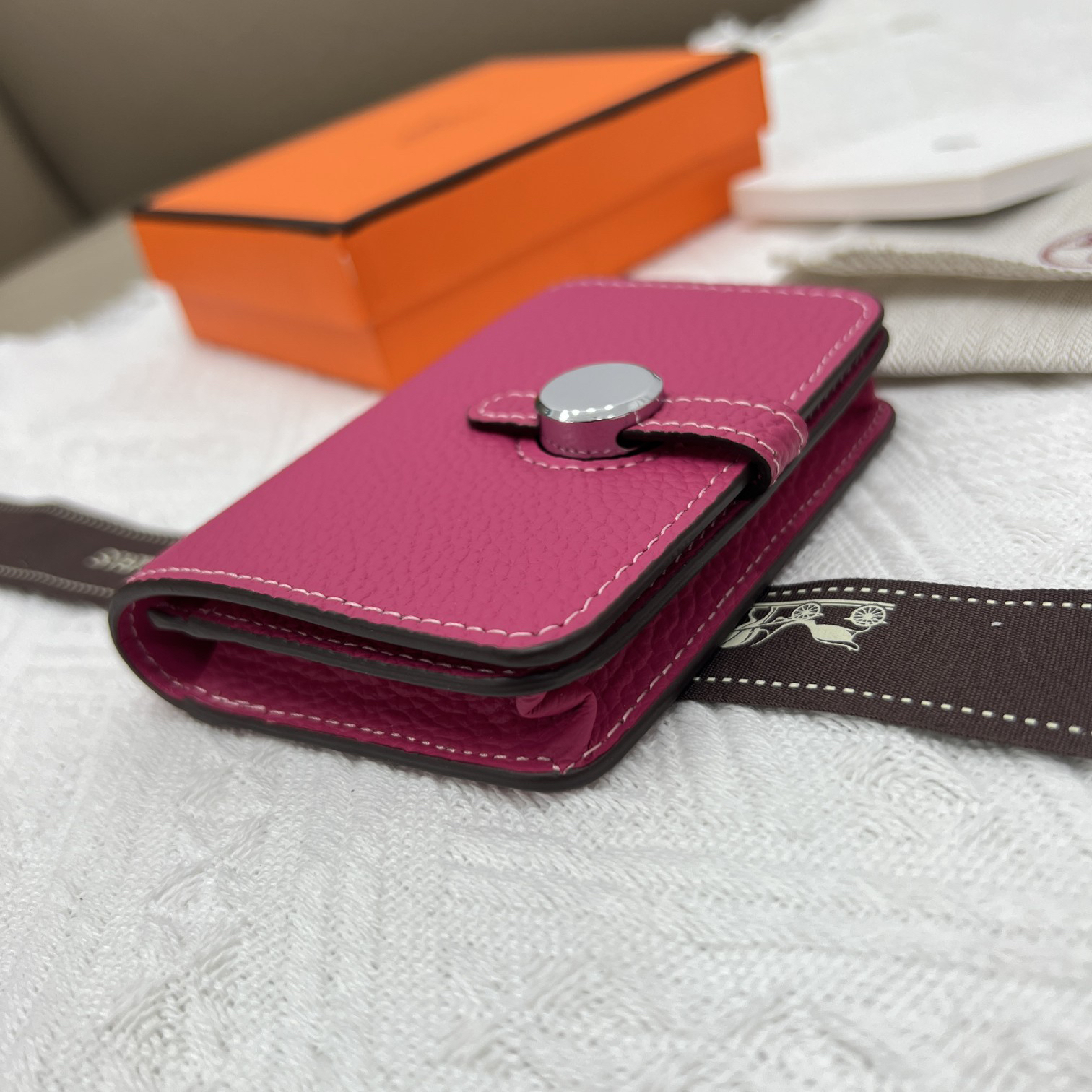 Hermès Constance Leather Handbag - Image 7