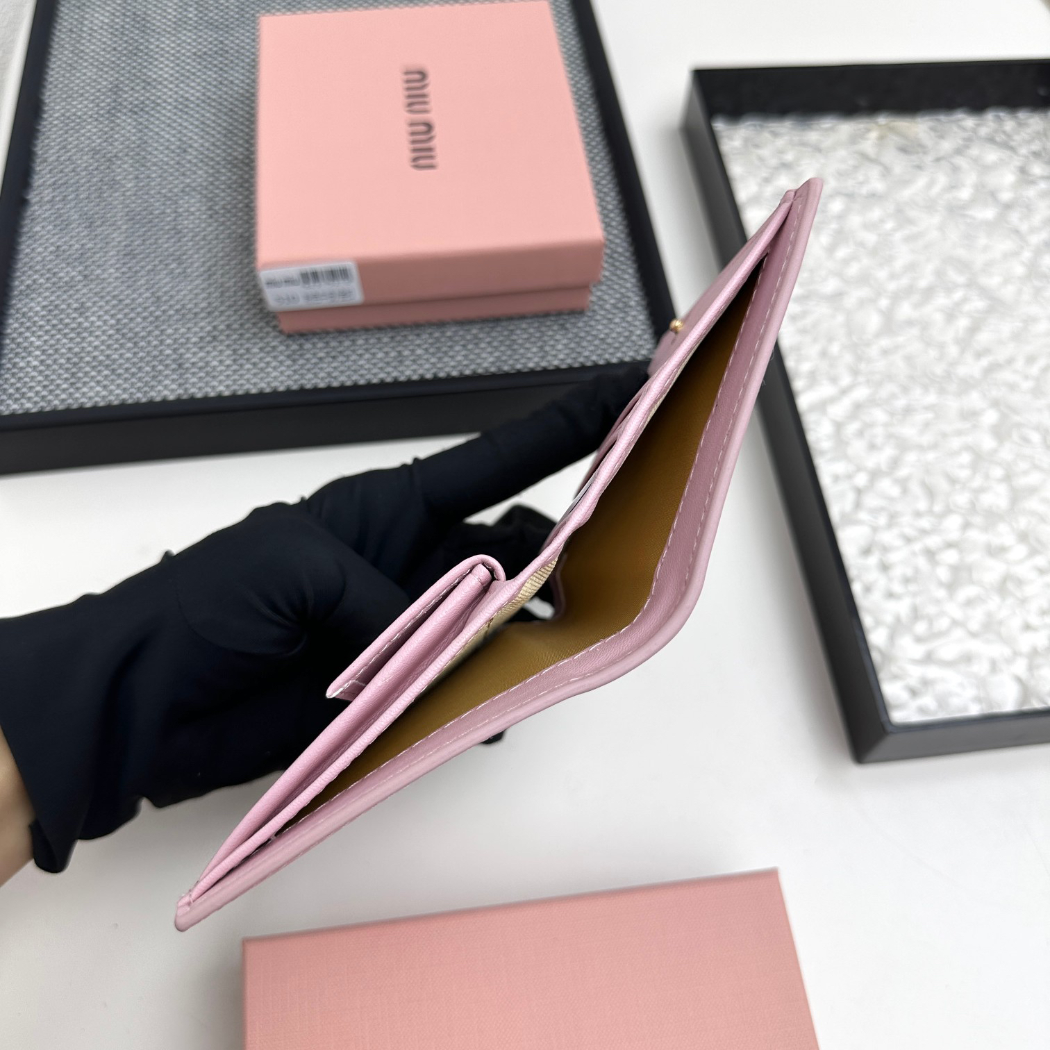 Miu Miu Lambskin Multi-Function Coin Purse - Image 7