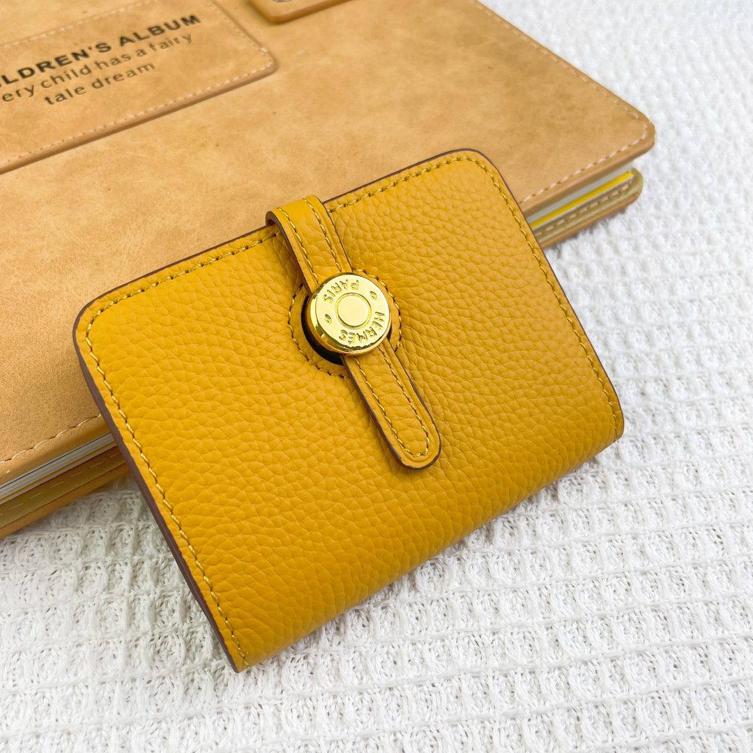 Hermès Togo Leather Card Holder - Image 7