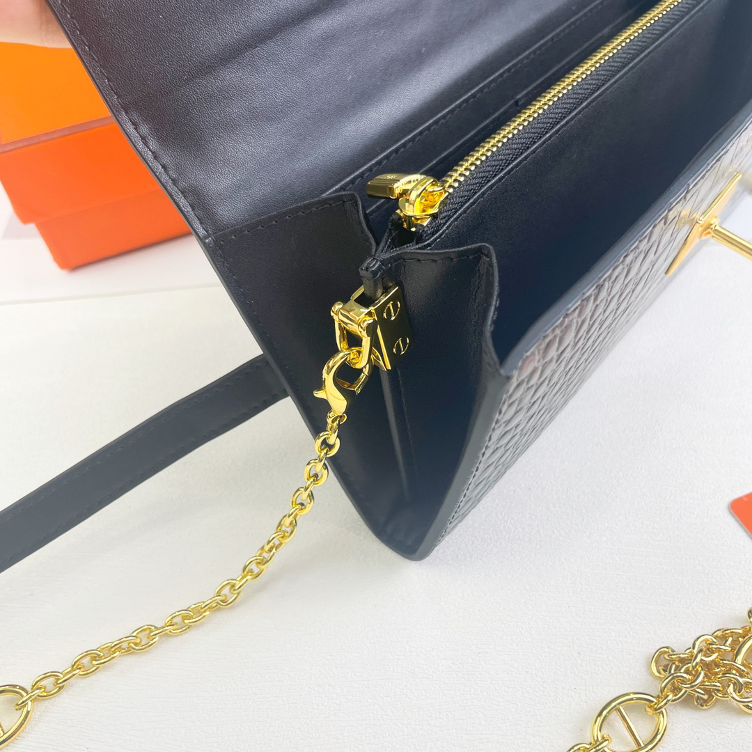 Hermès Kelly Bag, Crocodile-Pattern Cowhide - Image 7