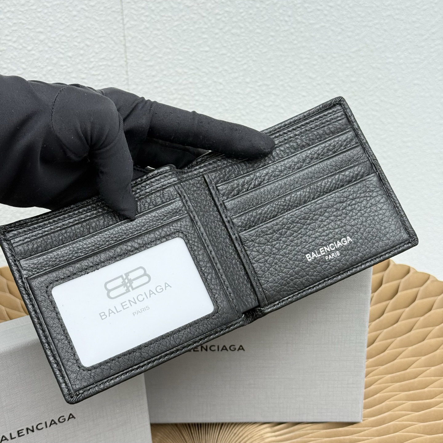 Balenciaga CASH Square Bifold Wallet - Image 7