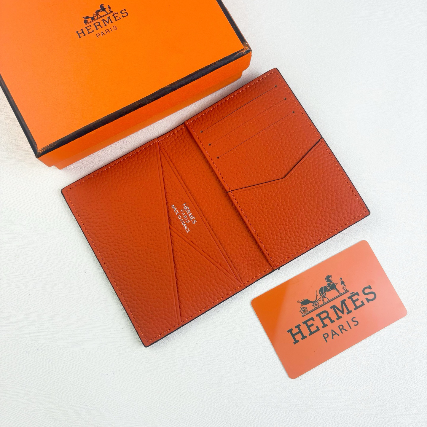 Hermès Barenia Faubourg City 8CC Card Holder - Image 7