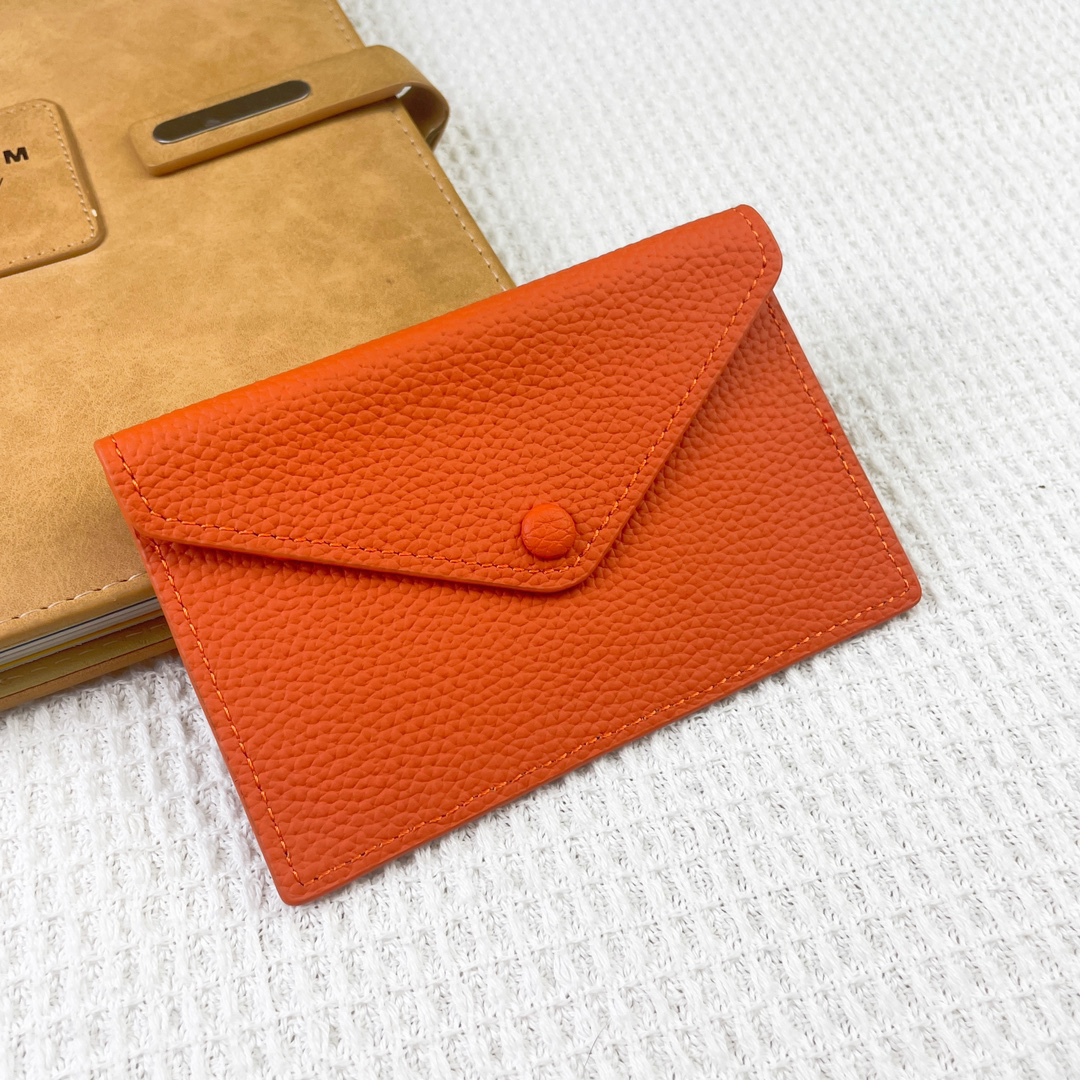 Hermes Barenia Faubourg Calfskin Card Holder - Image 7