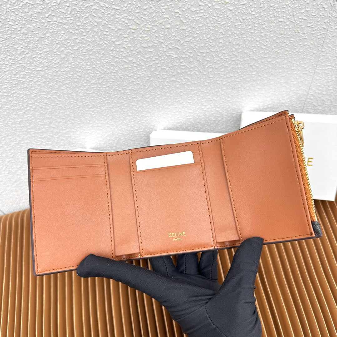 CELINE VICTOIRE Triomphe Leather Wallet - Image 7