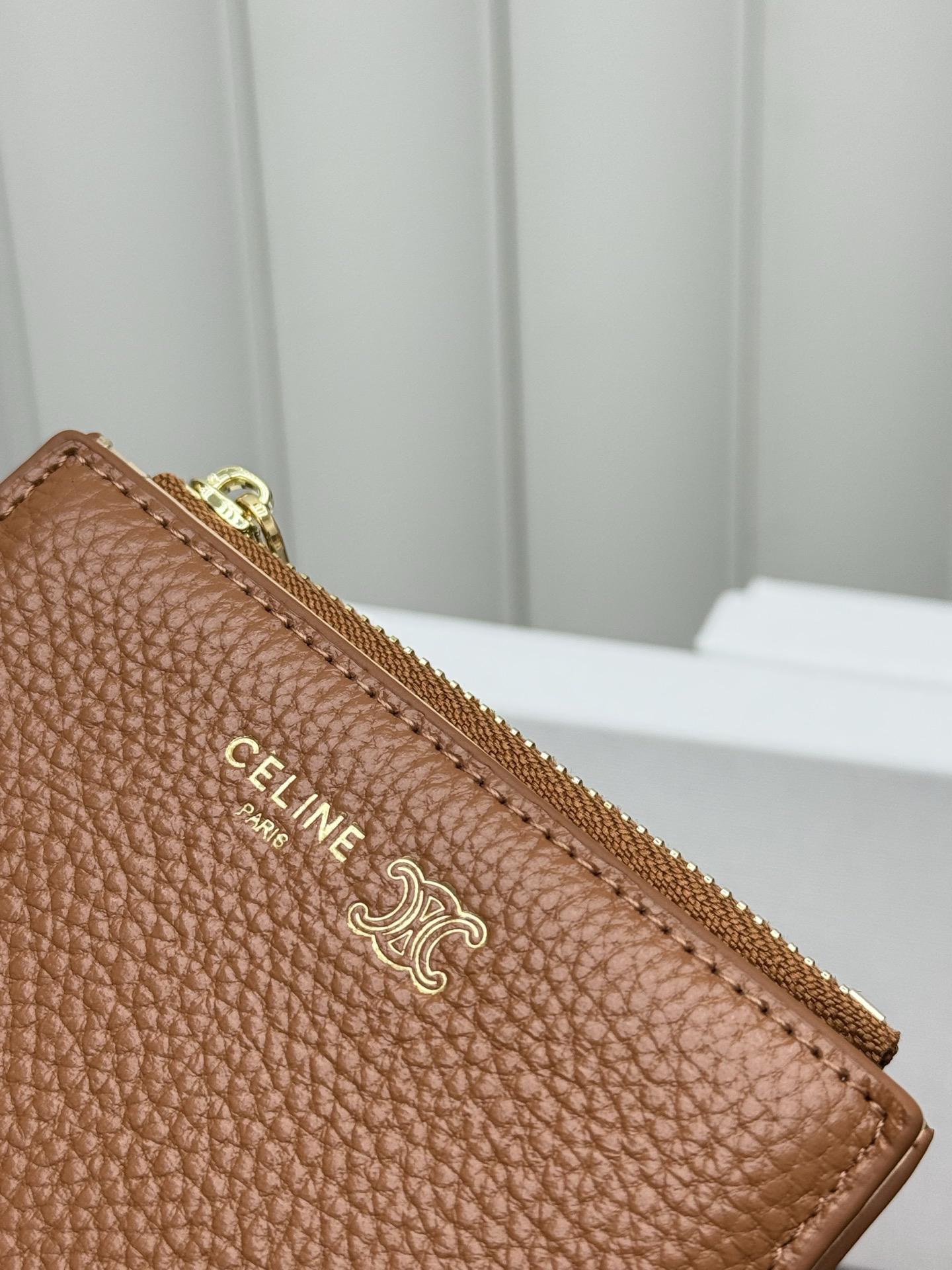 CELINE Short Leather Wallet - Image 7