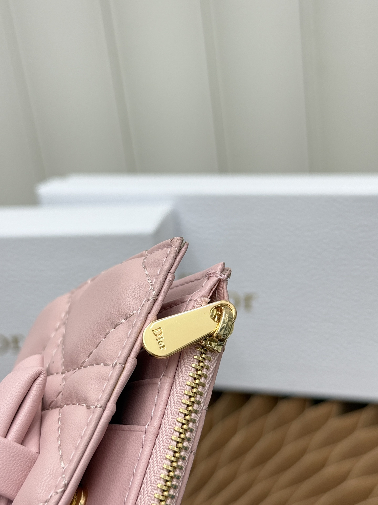 Lady Dior Dahlia Wallet - Image 7