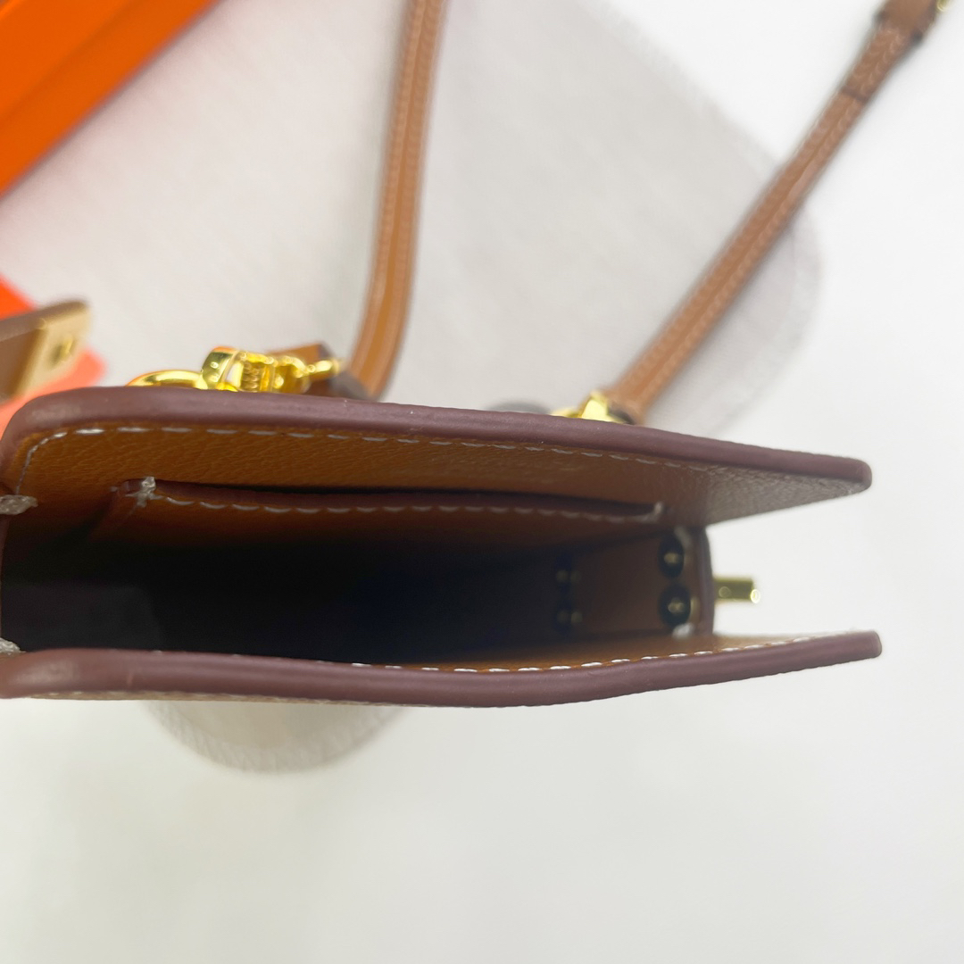 Hermes Hac a Box Tadelakt Calfskin Phone Case - Image 7