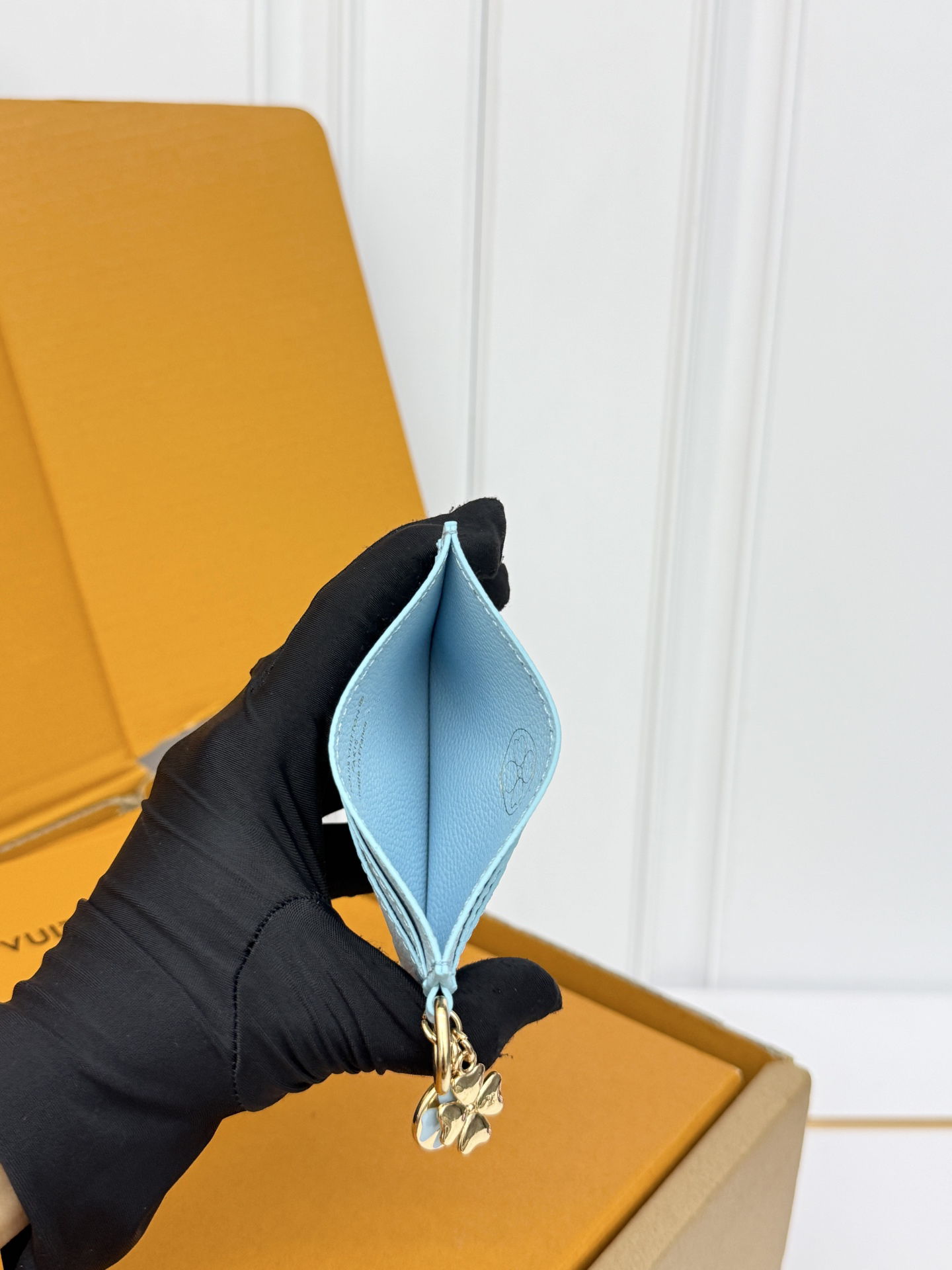 Louis Vuitton Charms Monogram Card Holder M28392 in Light Blue - Image 7