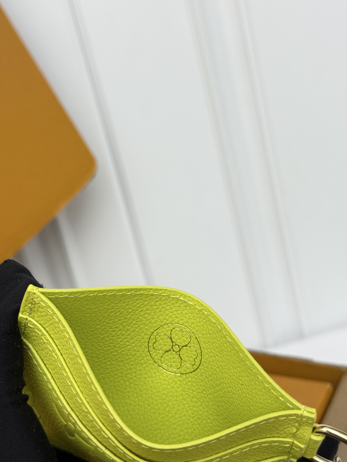 Louis Vuitton Charms Monogram Card Holder - Lemon Yellow - Image 7
